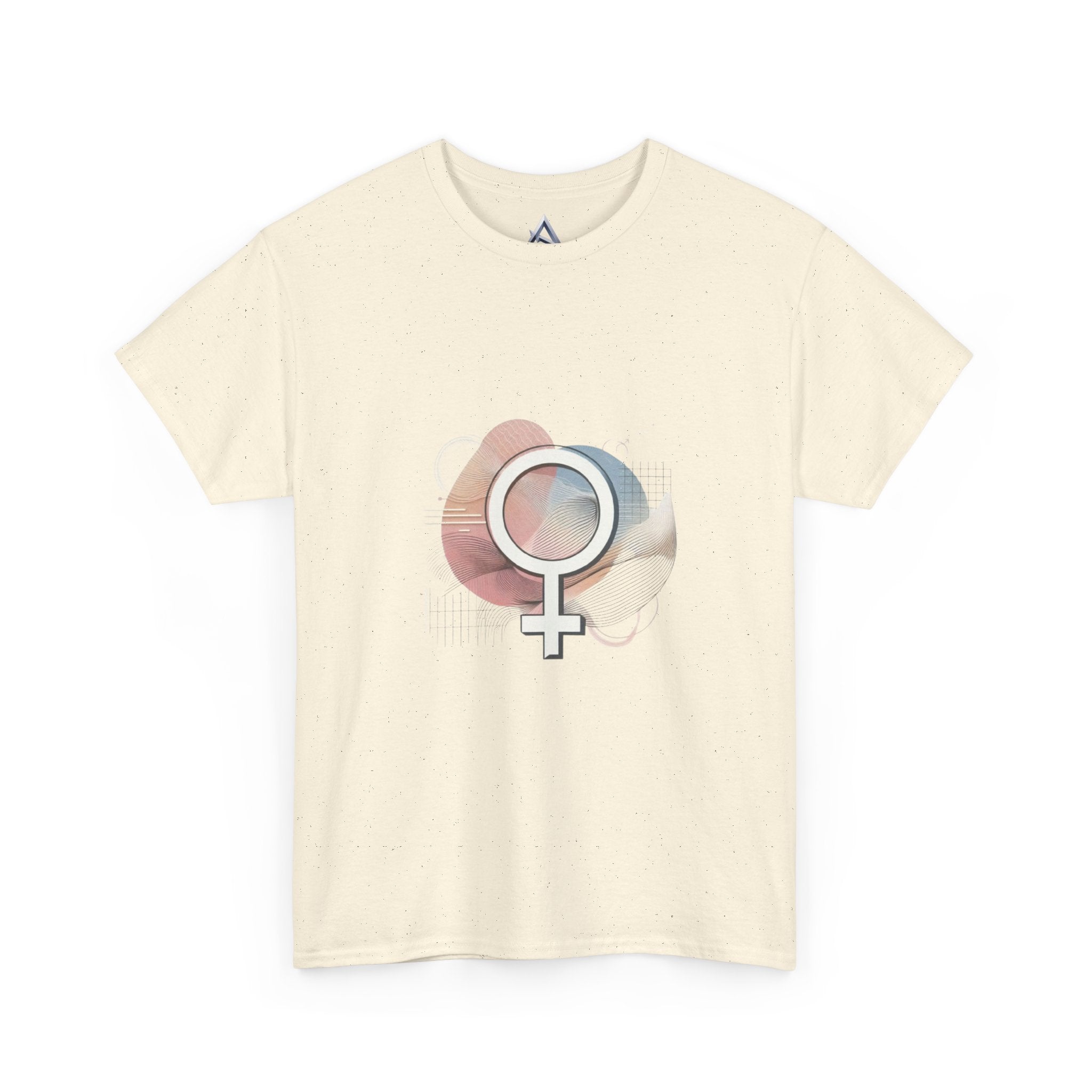 Artistic Female Symbol Unisex Heavy Cotton Tee