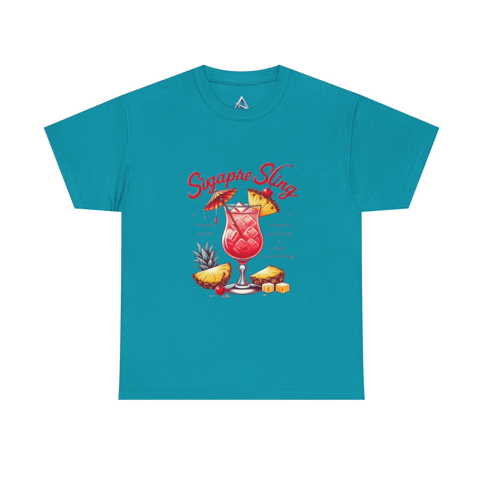 Sigapre Sling Cocktail Unisex Heavy Cotton Tee