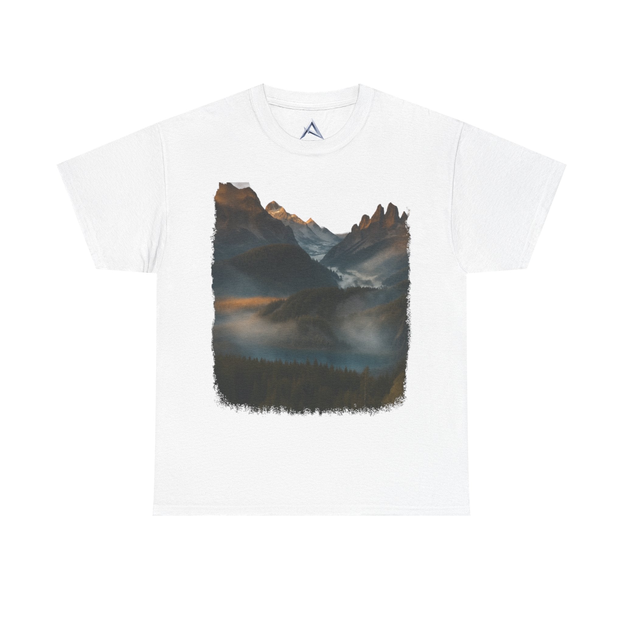 Nature-Inspired Unisex Heavy Cotton Tee, Outdoor, Adventure, Casual Wear, Gift for Nature Lovers, Hiking Merchandise