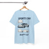 Sporty Car Graphic Heavy Cotton Tee
