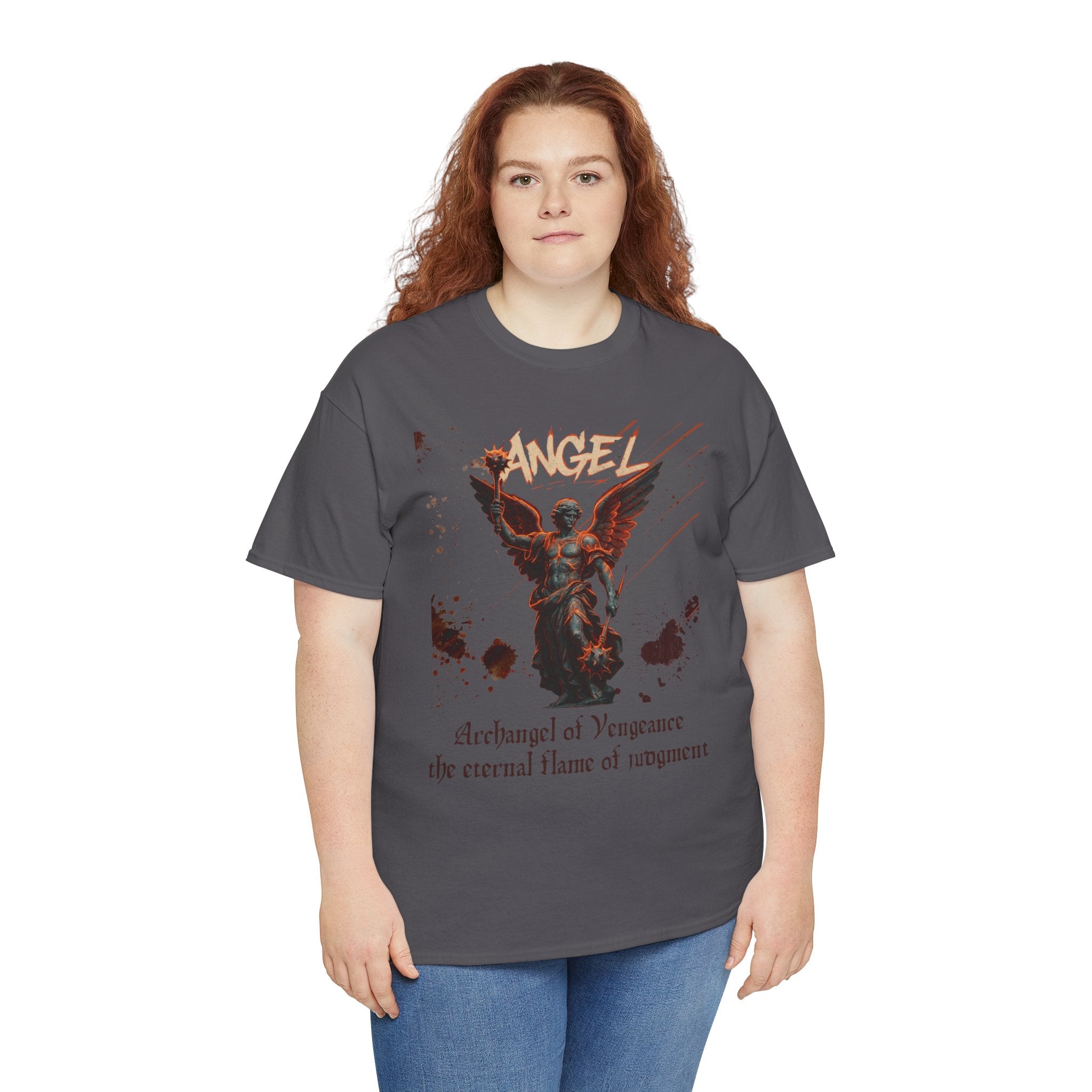 Artistic Angel Graphic Unisex Heavy Cotton Tee