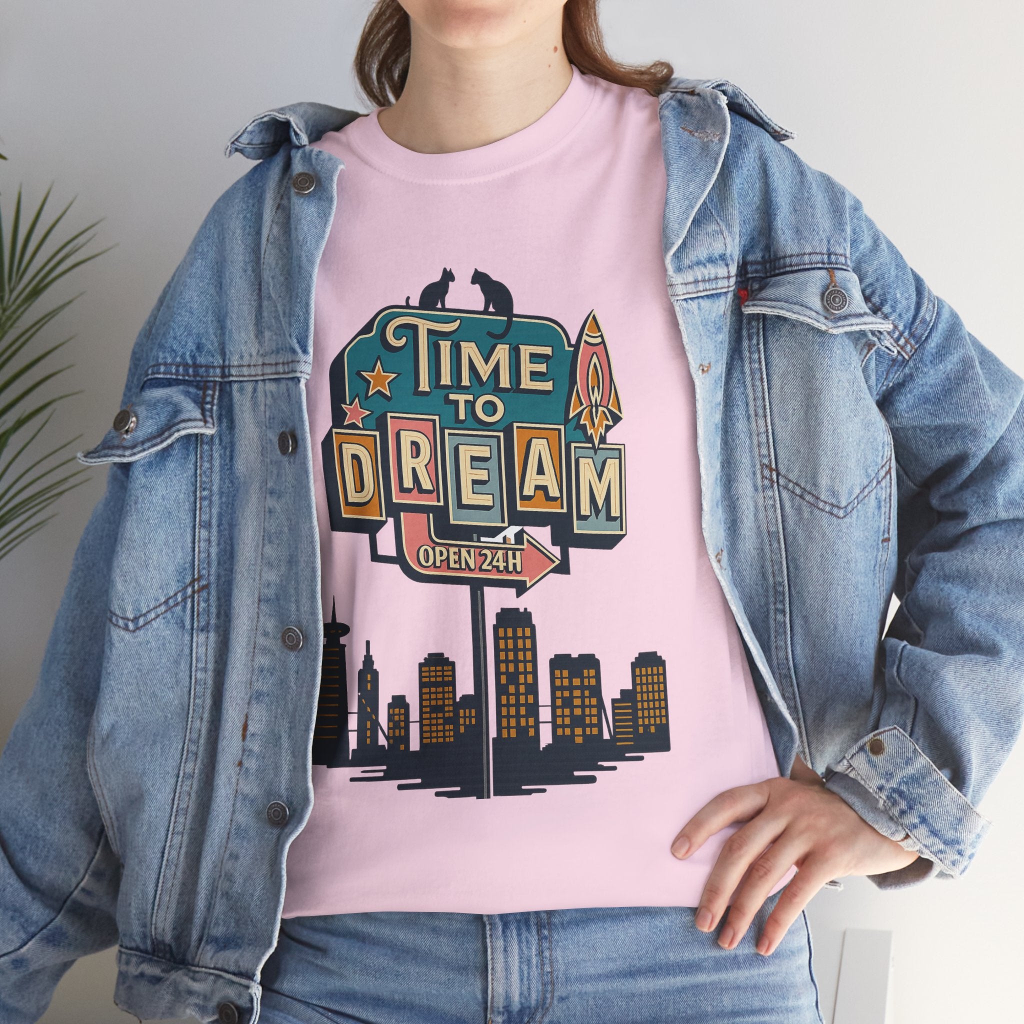 Dream Town Unisex Heavy Cotton Tee