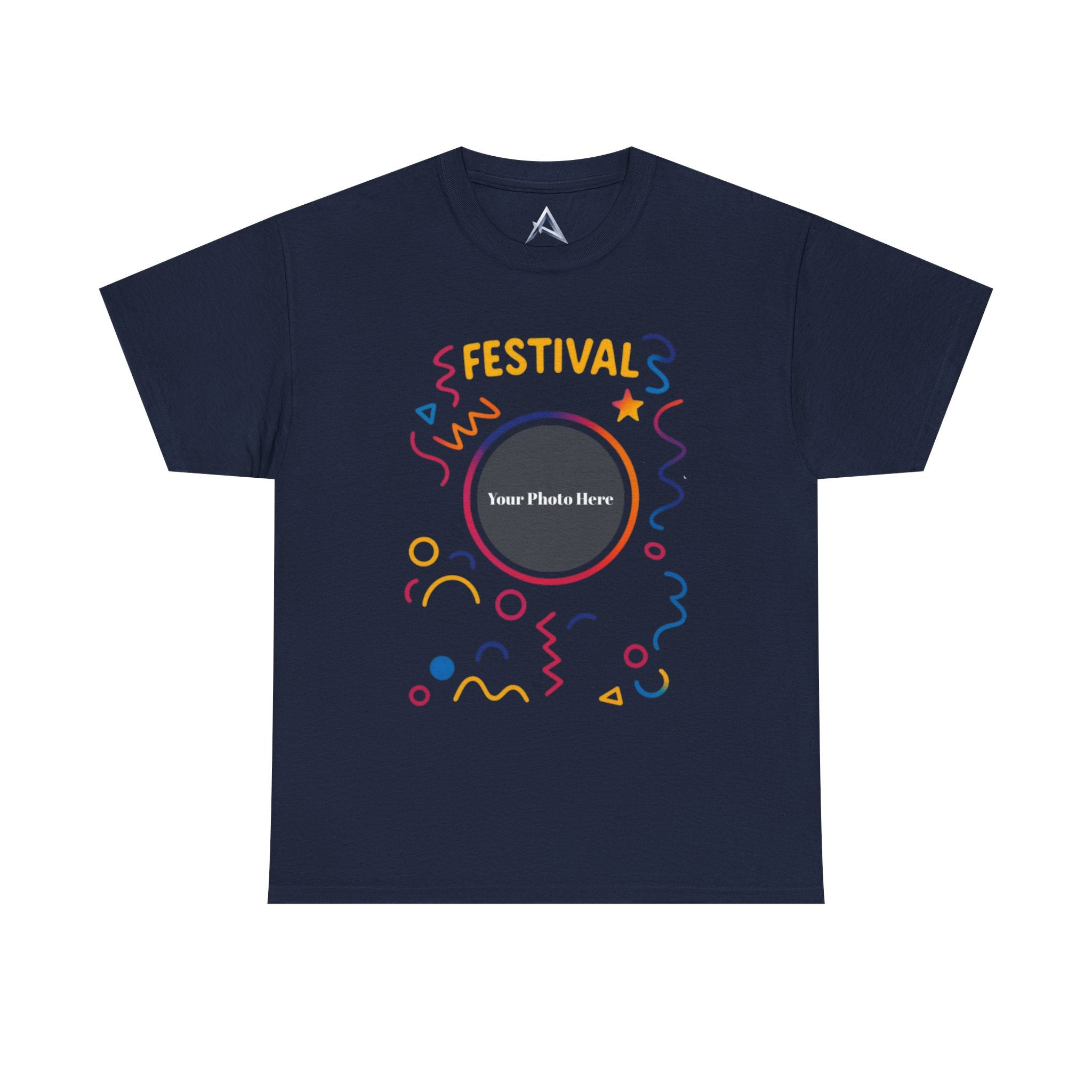 Festival Custom Photo Heavy Cotton Tee