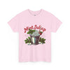 Mint Julep Cocktail Unisex Heavy Cotton Tee