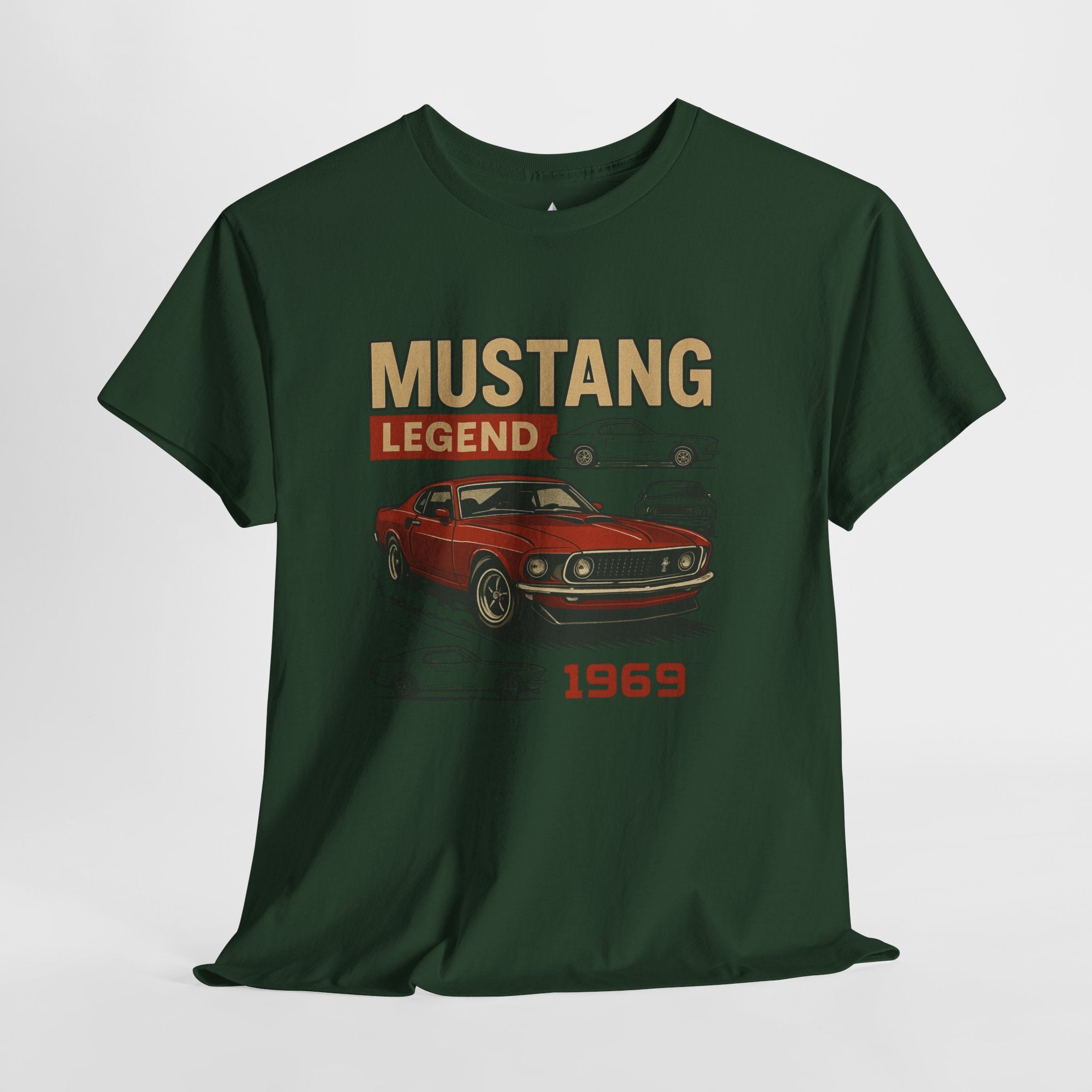 1969 Mustang Legend Unisex Heavy Cotton Tee