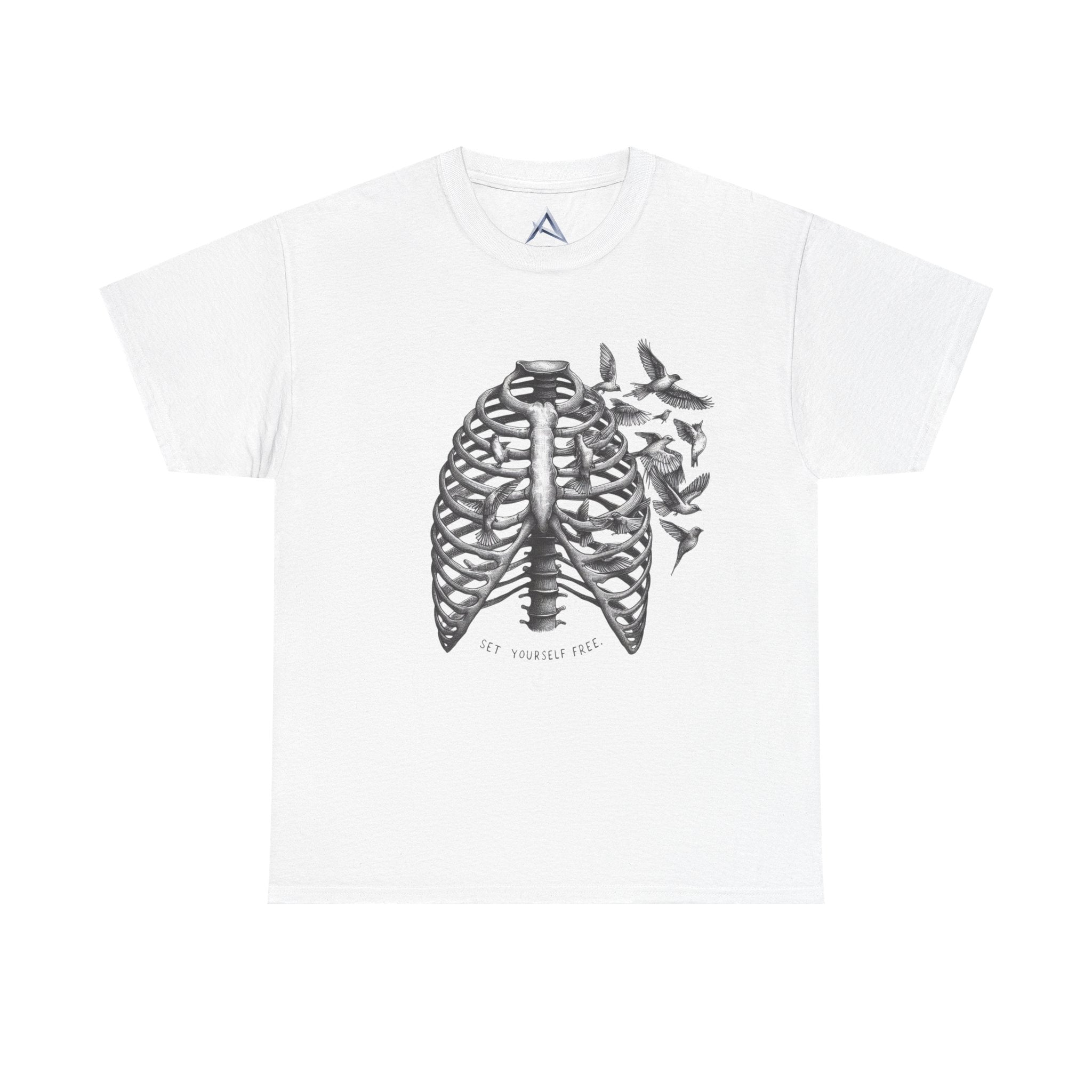 Botanical Lungs Unisex Heavy Cotton Tee