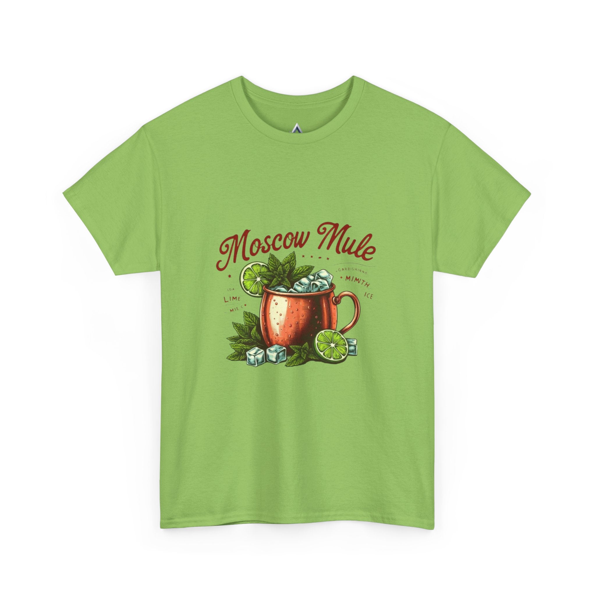Moscow Mule Cocktail Unisex Heavy Cotton Tee