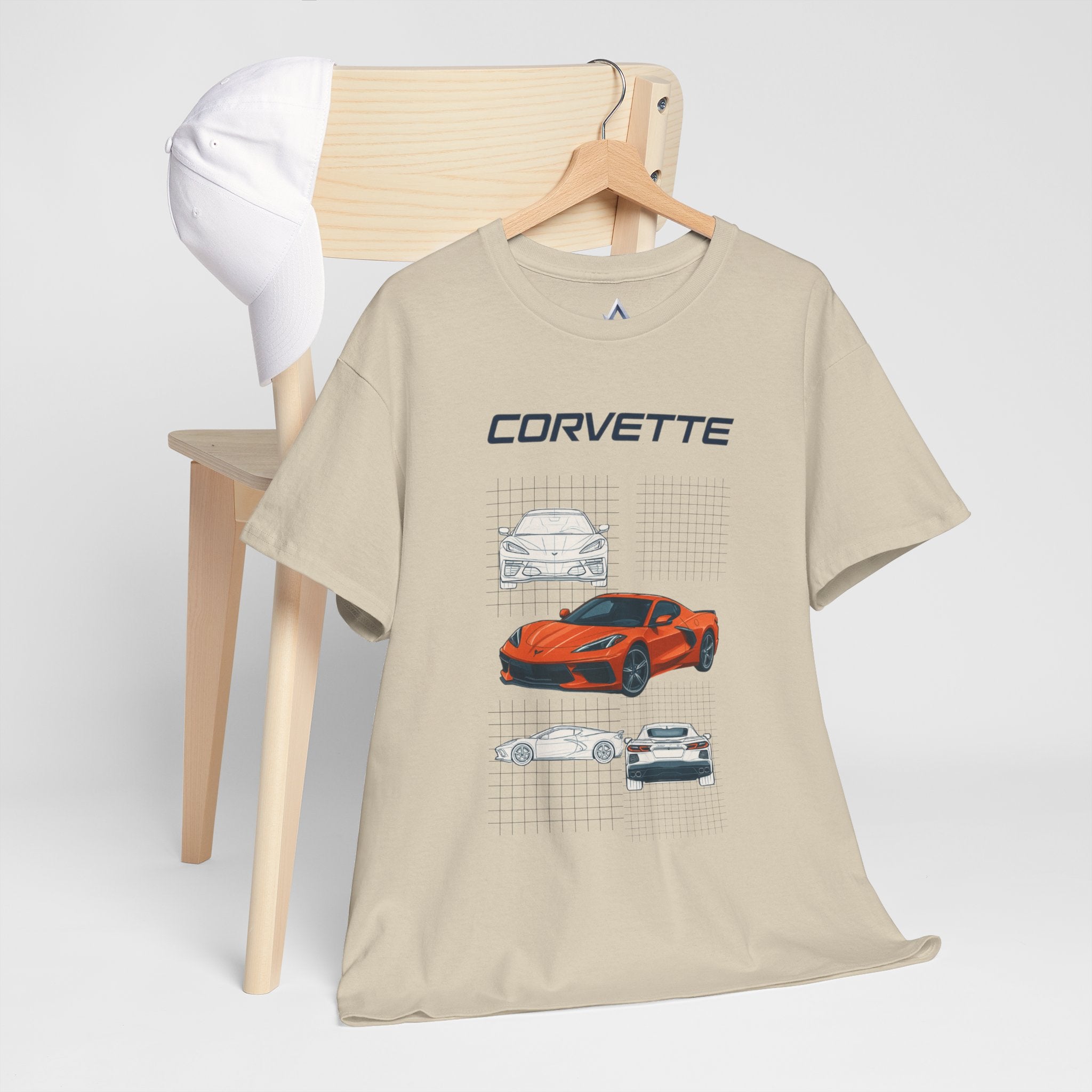 Corvette Enthusiast Heavy Cotton Tee