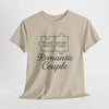 Romantic Couple Puzzle Custom Heavy Cotton Tee