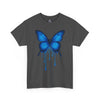 Blue Butterfly Art Unisex Heavy Cotton Tee