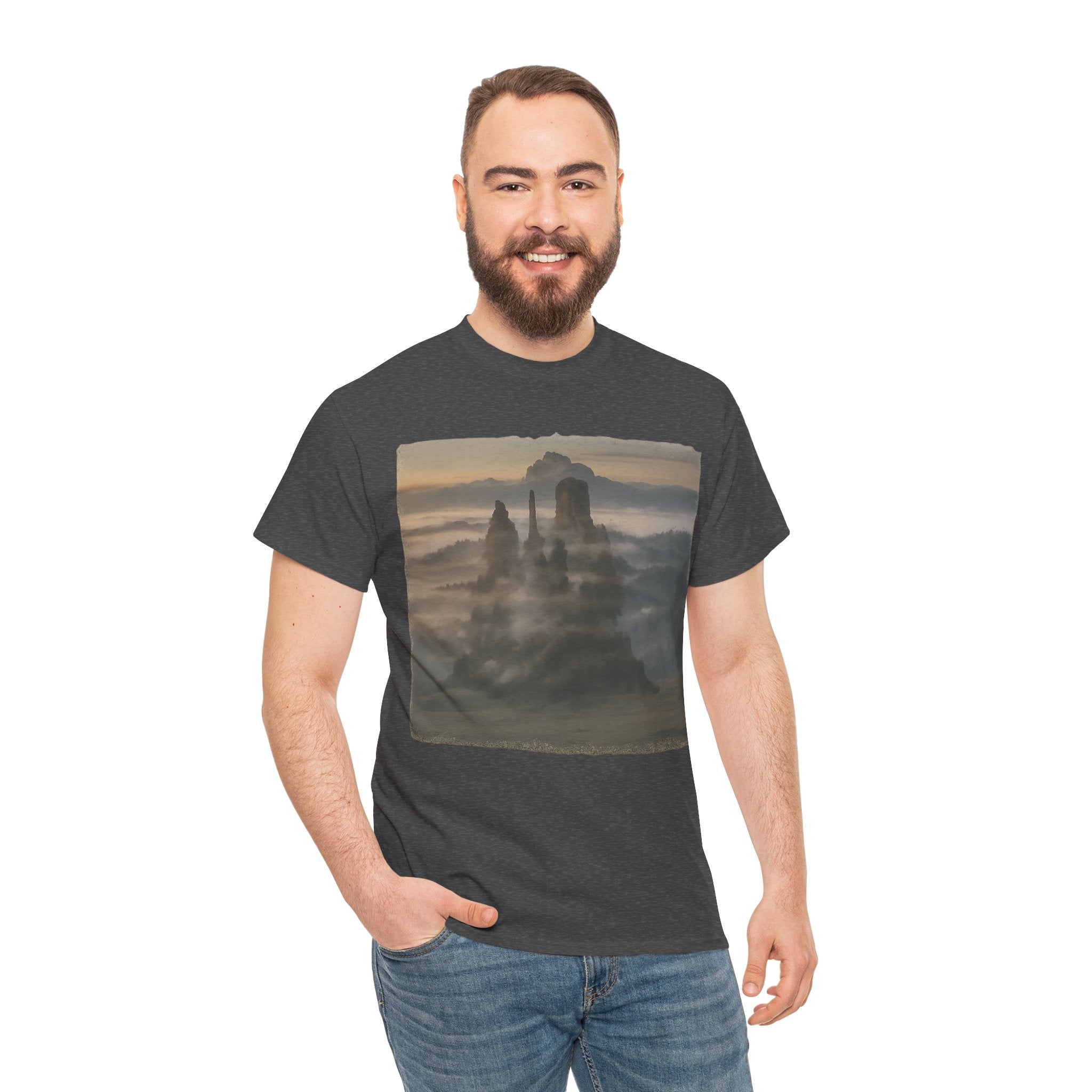 Mystical Castle Unisex Heavy Cotton Tee