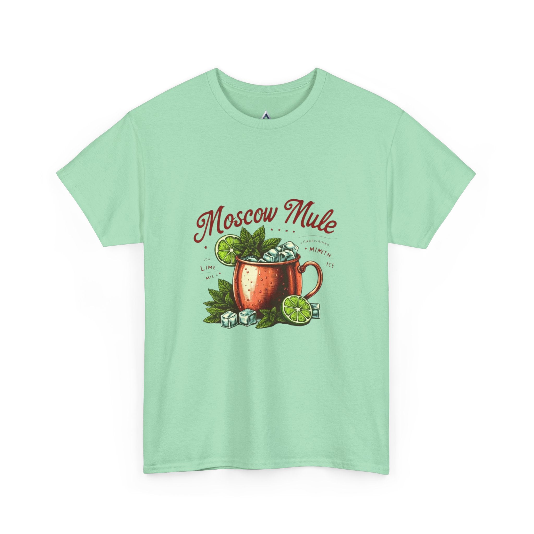 Moscow Mule Cocktail Unisex Heavy Cotton Tee