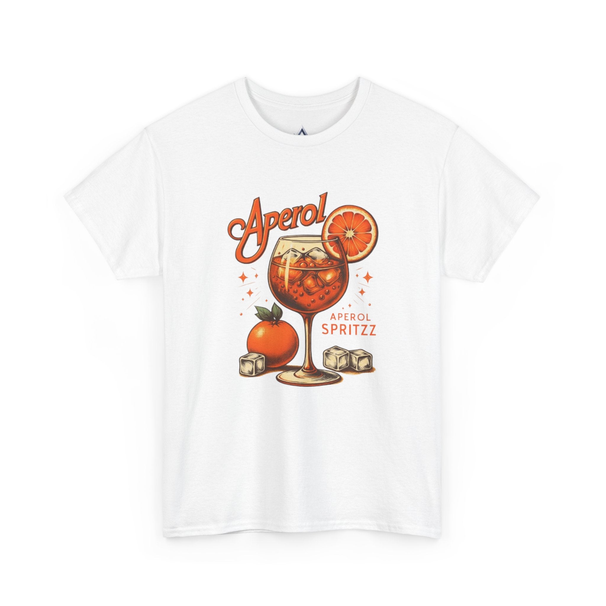 Aperol Spritz Cocktail Unisex Heavy Cotton Tee