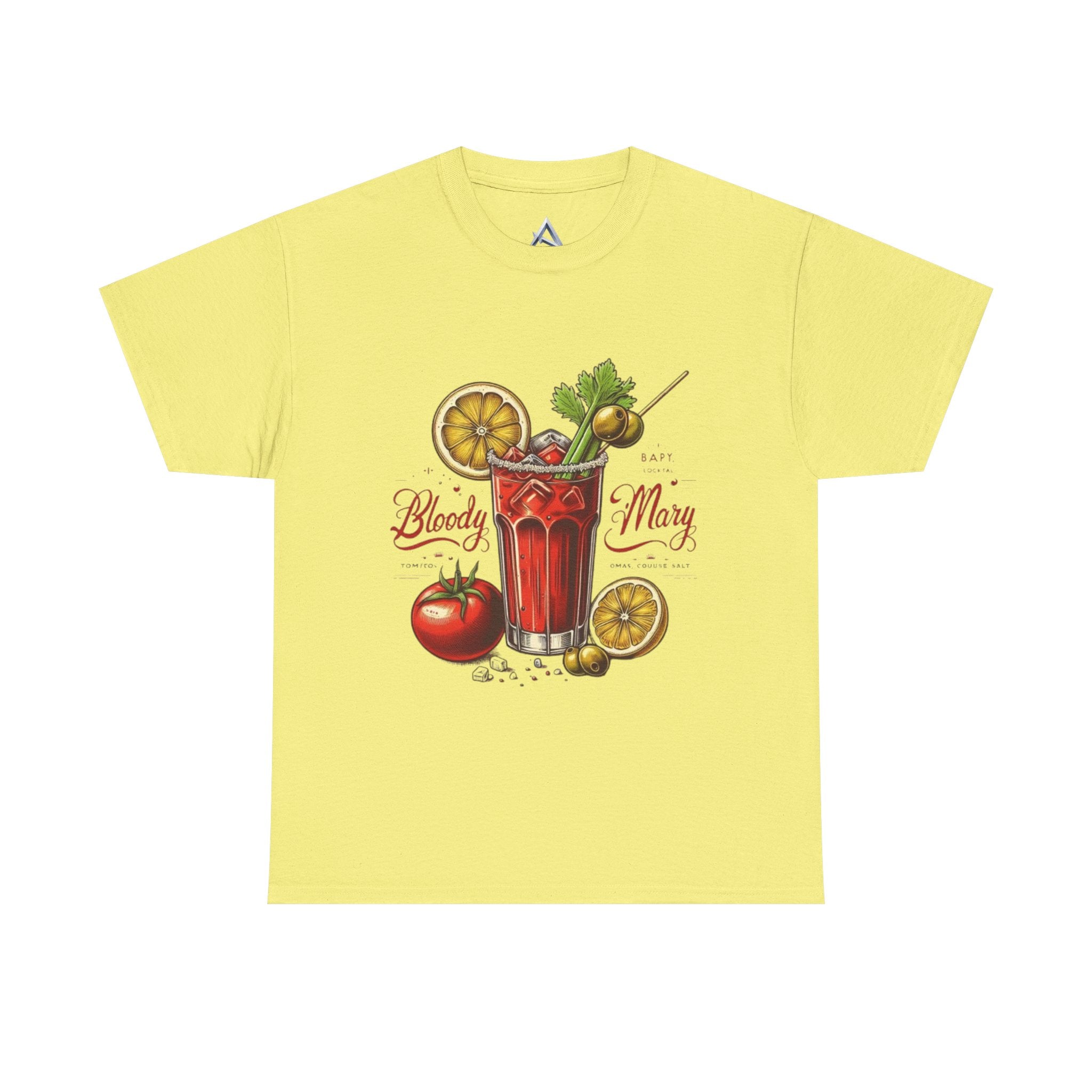 Bloody Mary Cocktail Unisex Heavy Cotton Tee