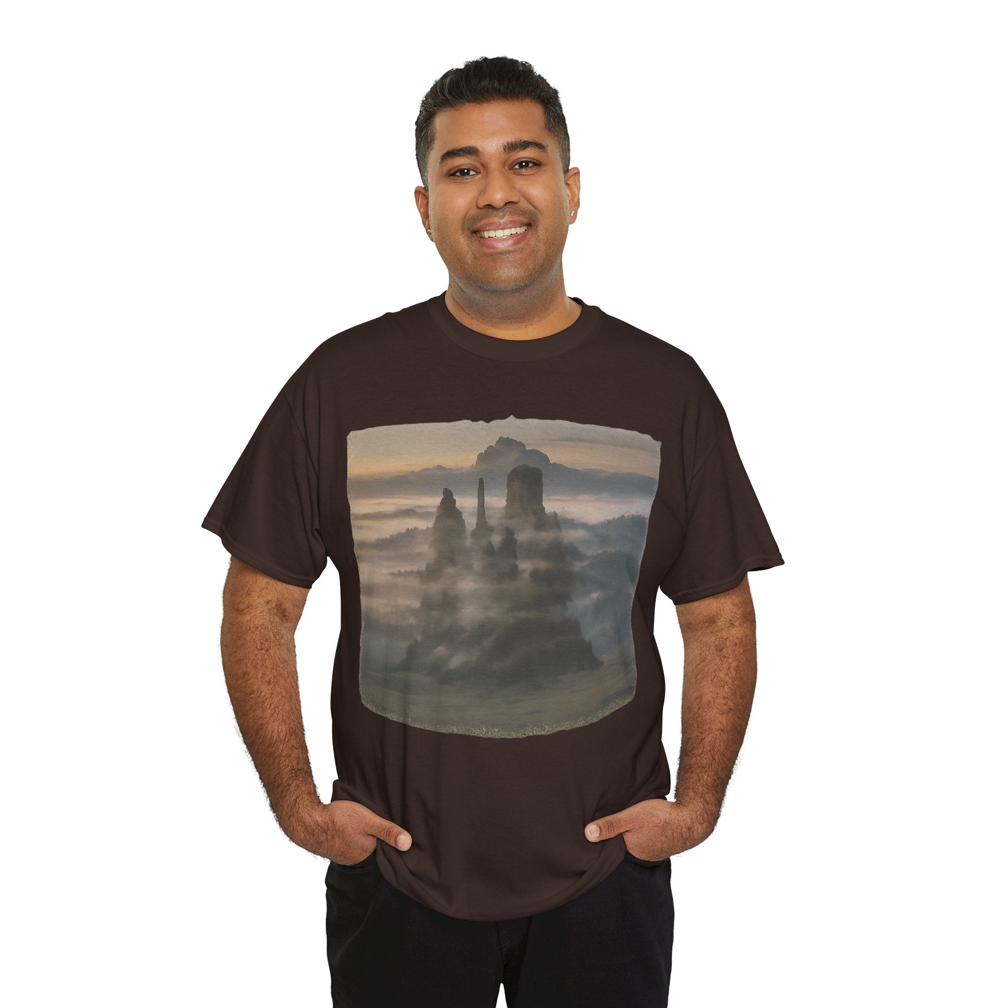 Mystical Castle Unisex Heavy Cotton Tee