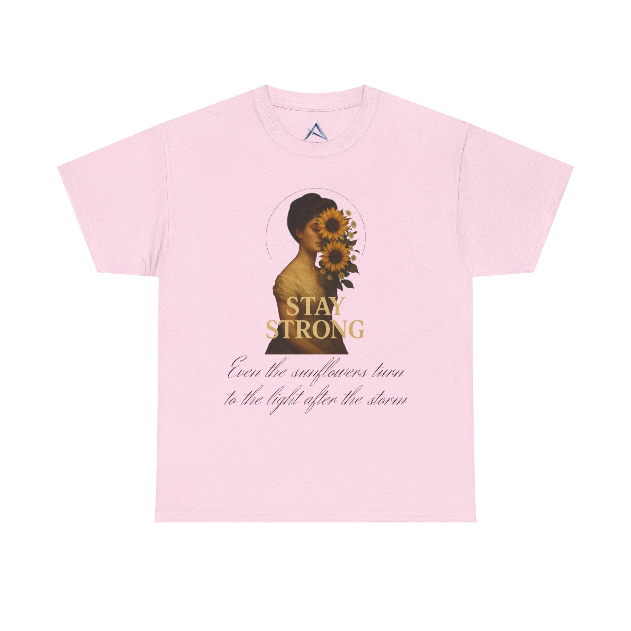 Inspirational Sunflower Heavy Cotton Tee