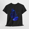 Blue Butterfly Graphic Heavy Cotton Tee