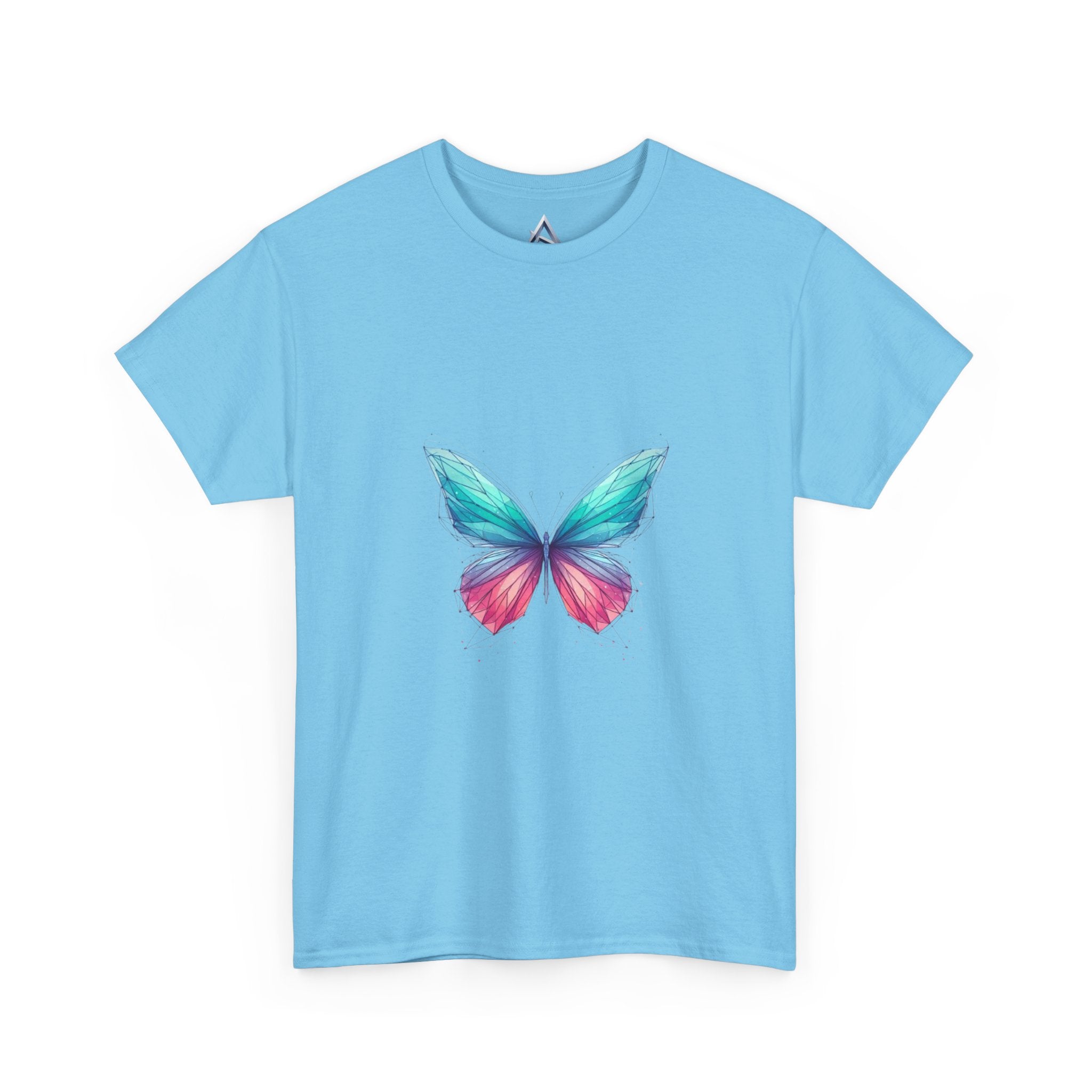 Vibrant Butterfly Unisex Heavy Cotton Tee