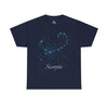Scorpio Astrology Unisex Heavy Cotton Tee