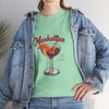Manhattan Cocktail Unisex Heavy Cotton Tee