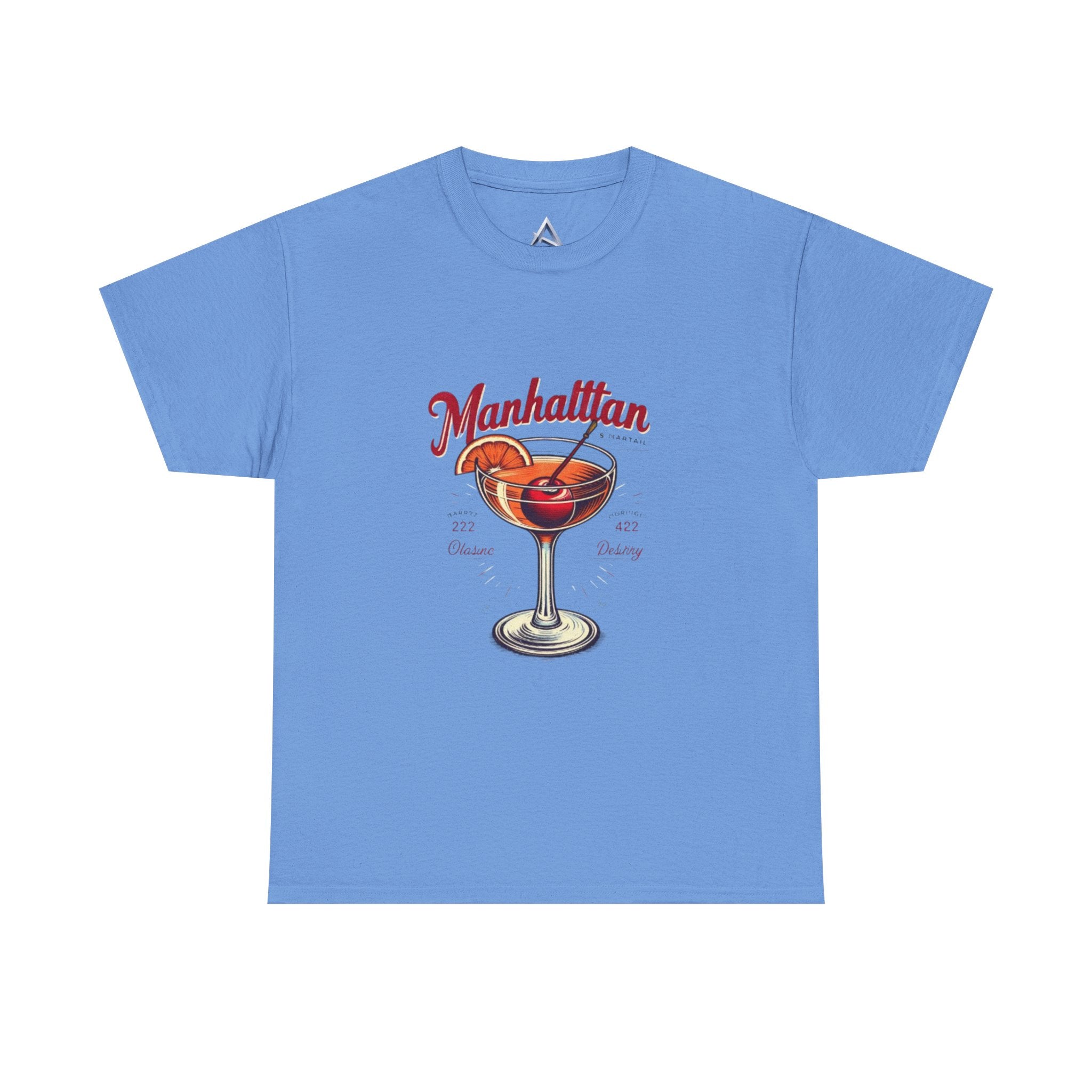 Manhattan Cocktail Unisex Heavy Cotton Tee