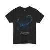Scorpio Astrology Unisex Heavy Cotton Tee