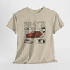 Stylish Car Graphic Unisex Heavy Cotton Tee