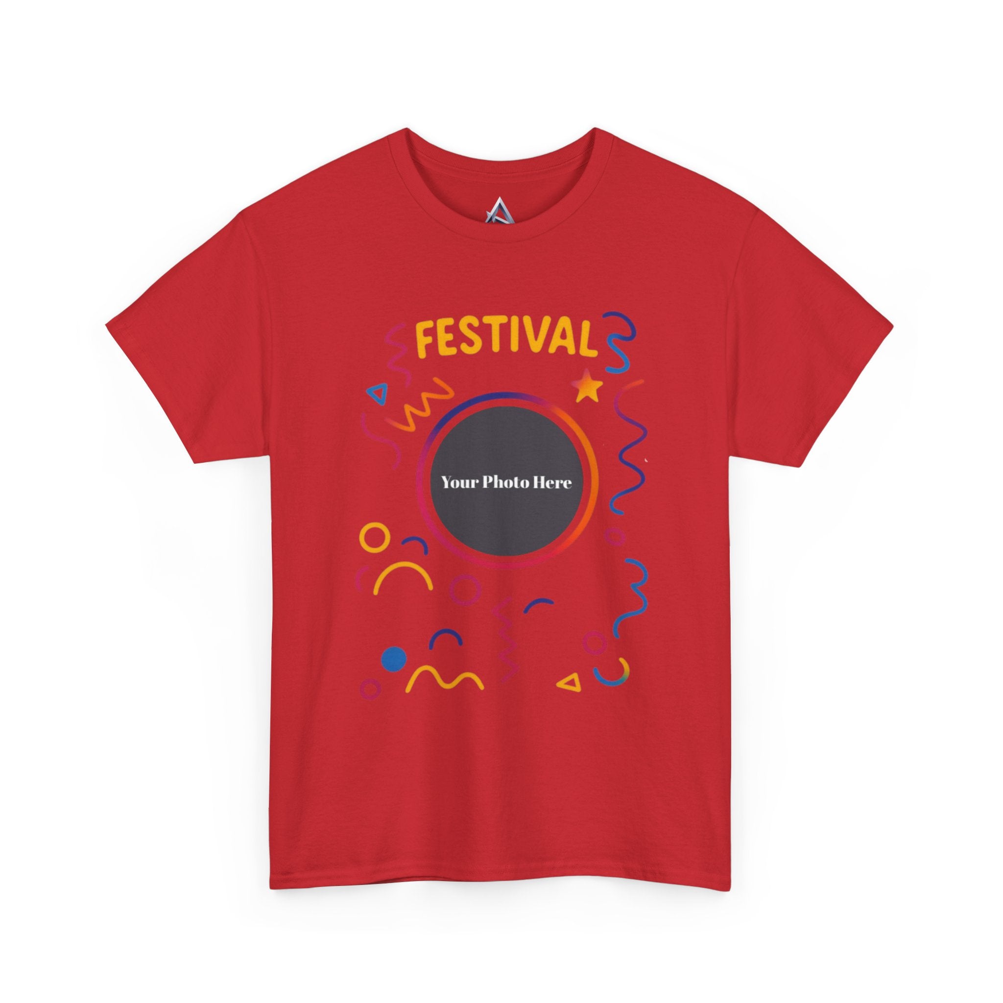 Festival Custom Photo Heavy Cotton Tee