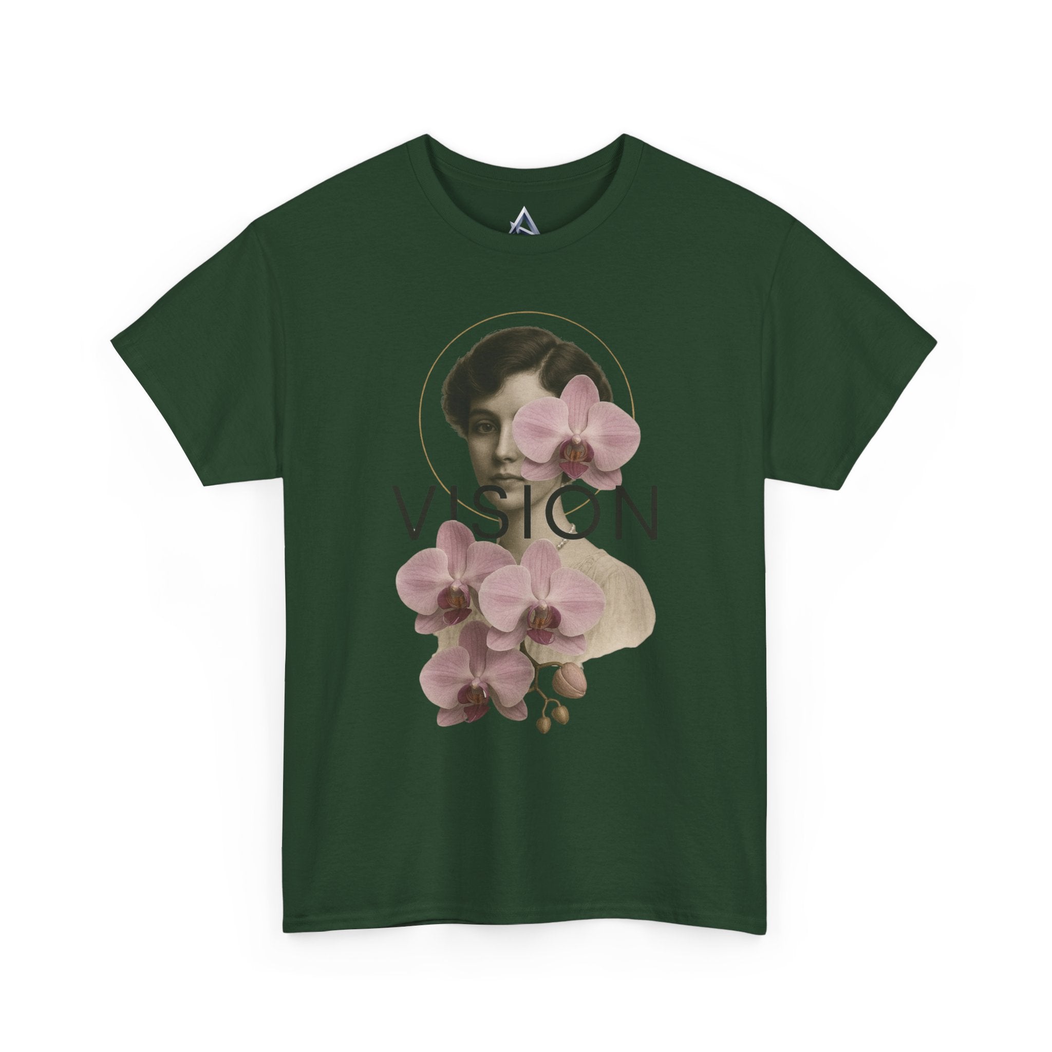 Visionary Floral Unisex Heavy Cotton Tee