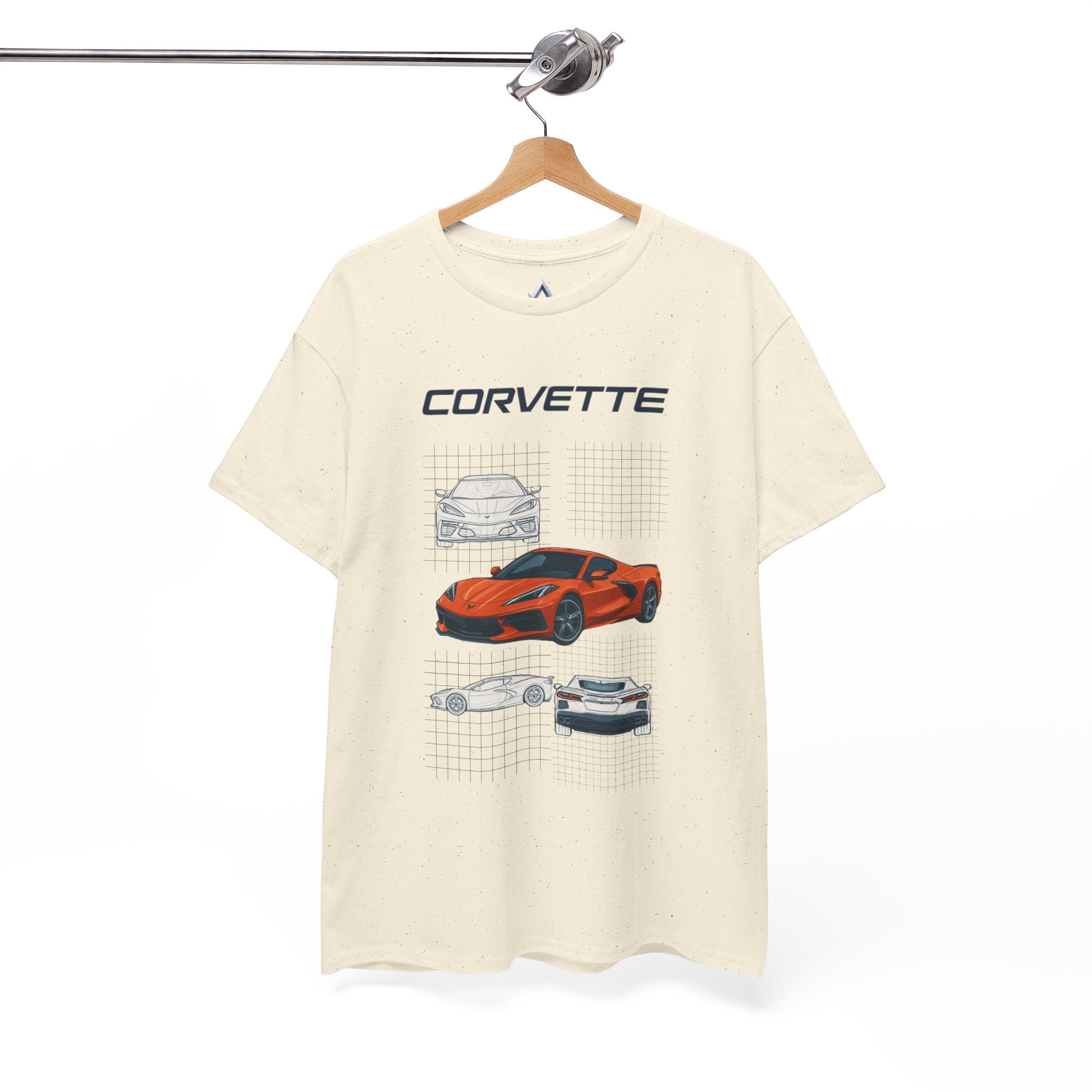 Corvette Enthusiast Heavy Cotton Tee