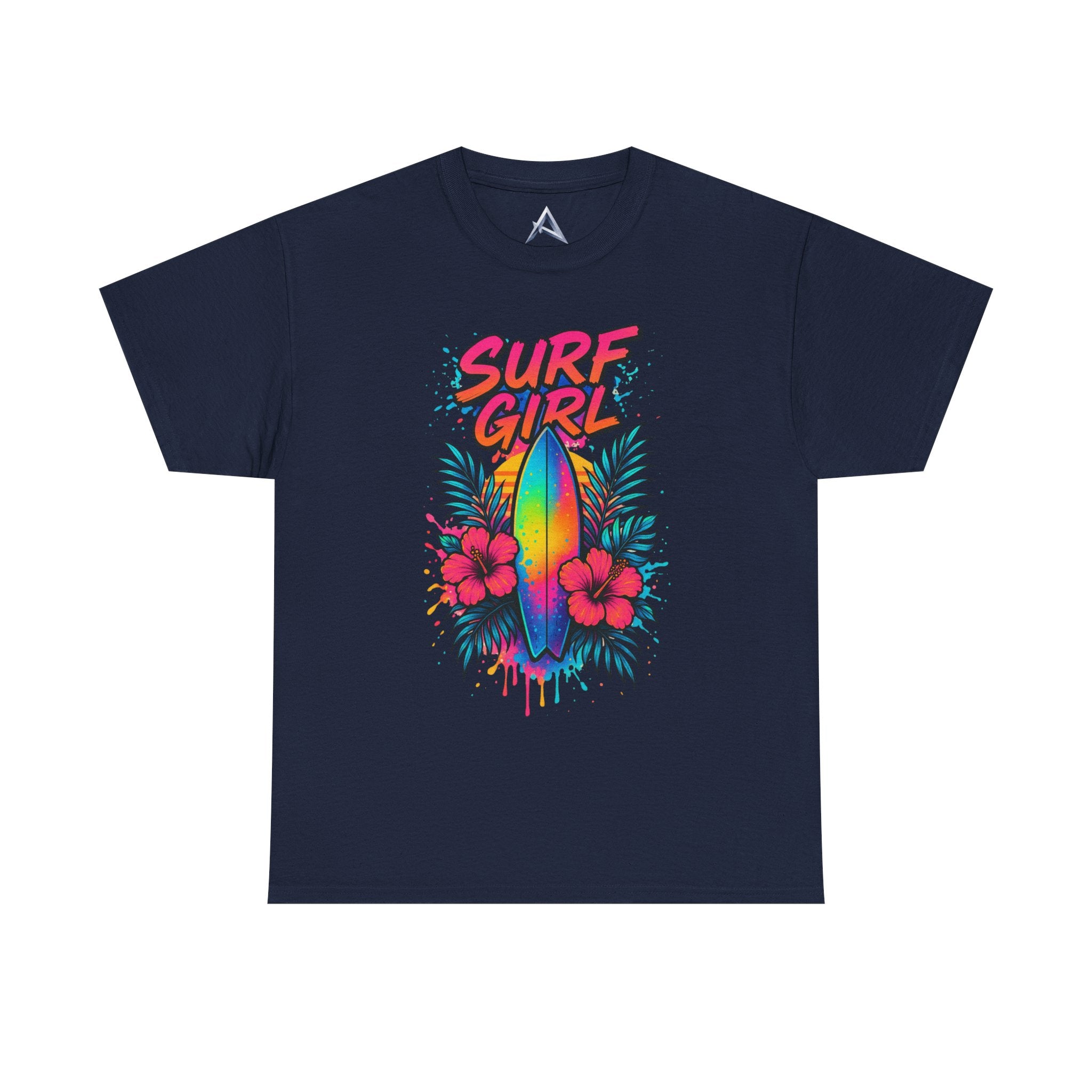 Surf Girl Vintage Heavy Cotton Tee