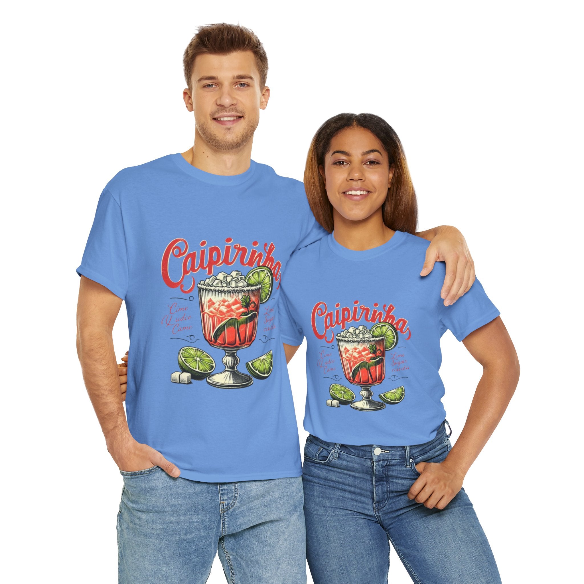 Caipirinha Cocktail Unisex Heavy Cotton Tee