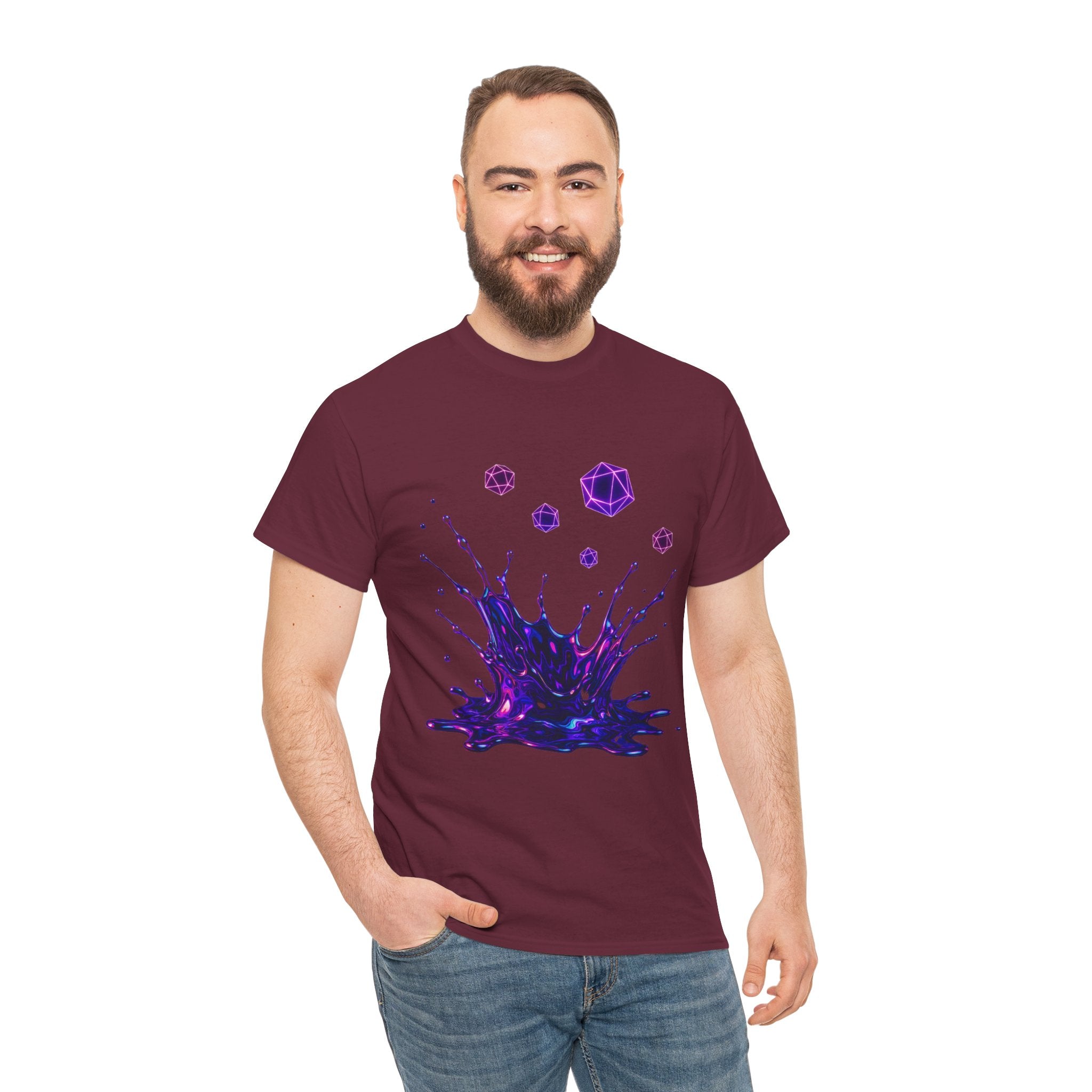 Cosmic Splash Unisex Heavy Cotton Tee