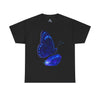 Blue Butterfly Graphic Heavy Cotton Tee