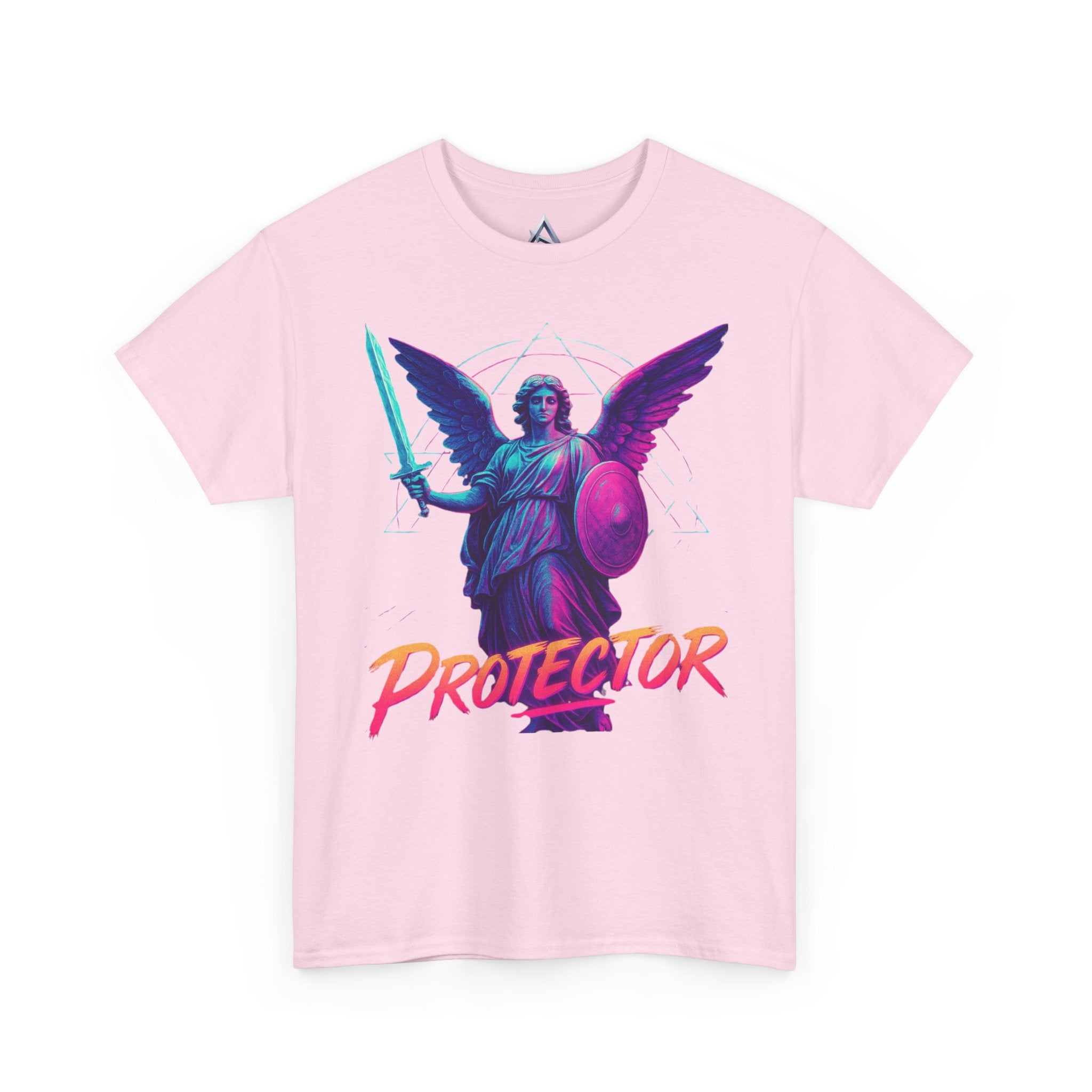 Vibrant Guardian Protector Graphic Heavy Cotton Tee
