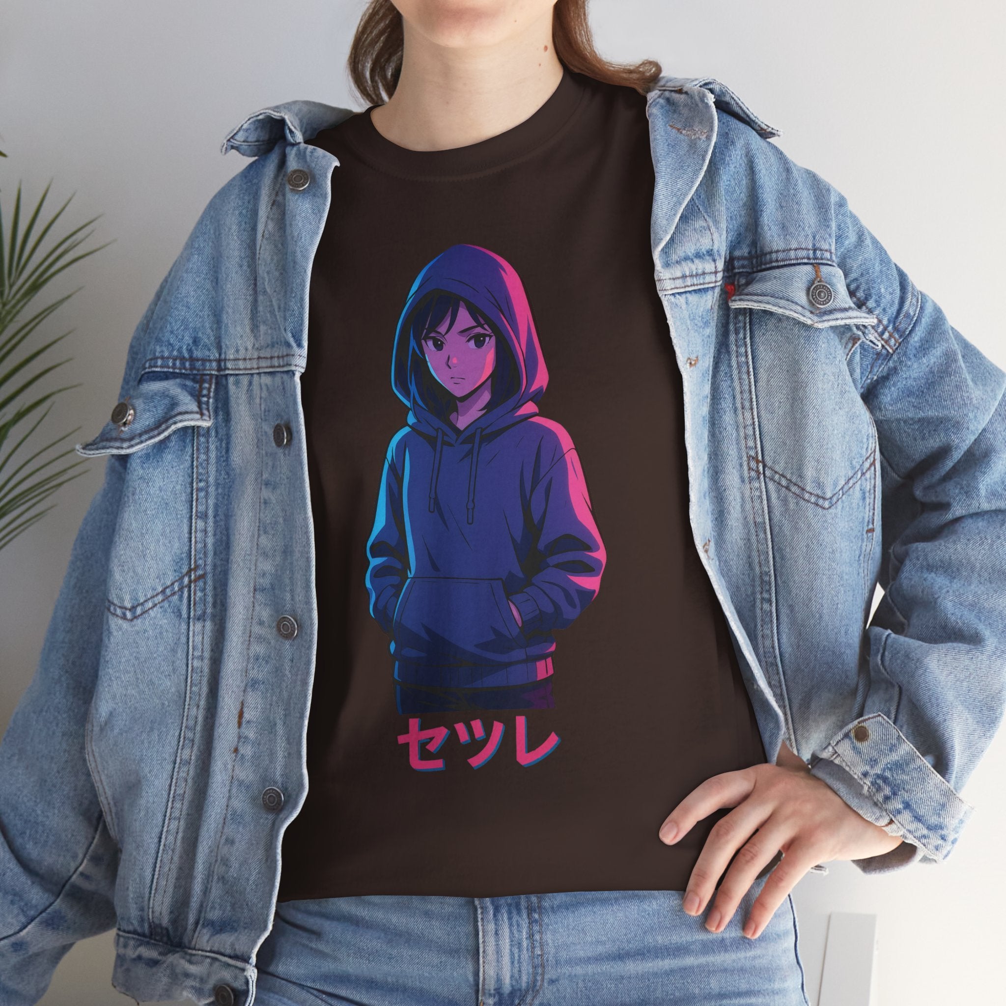 Anime-Inspired Unisex Heavy Cotton Tee