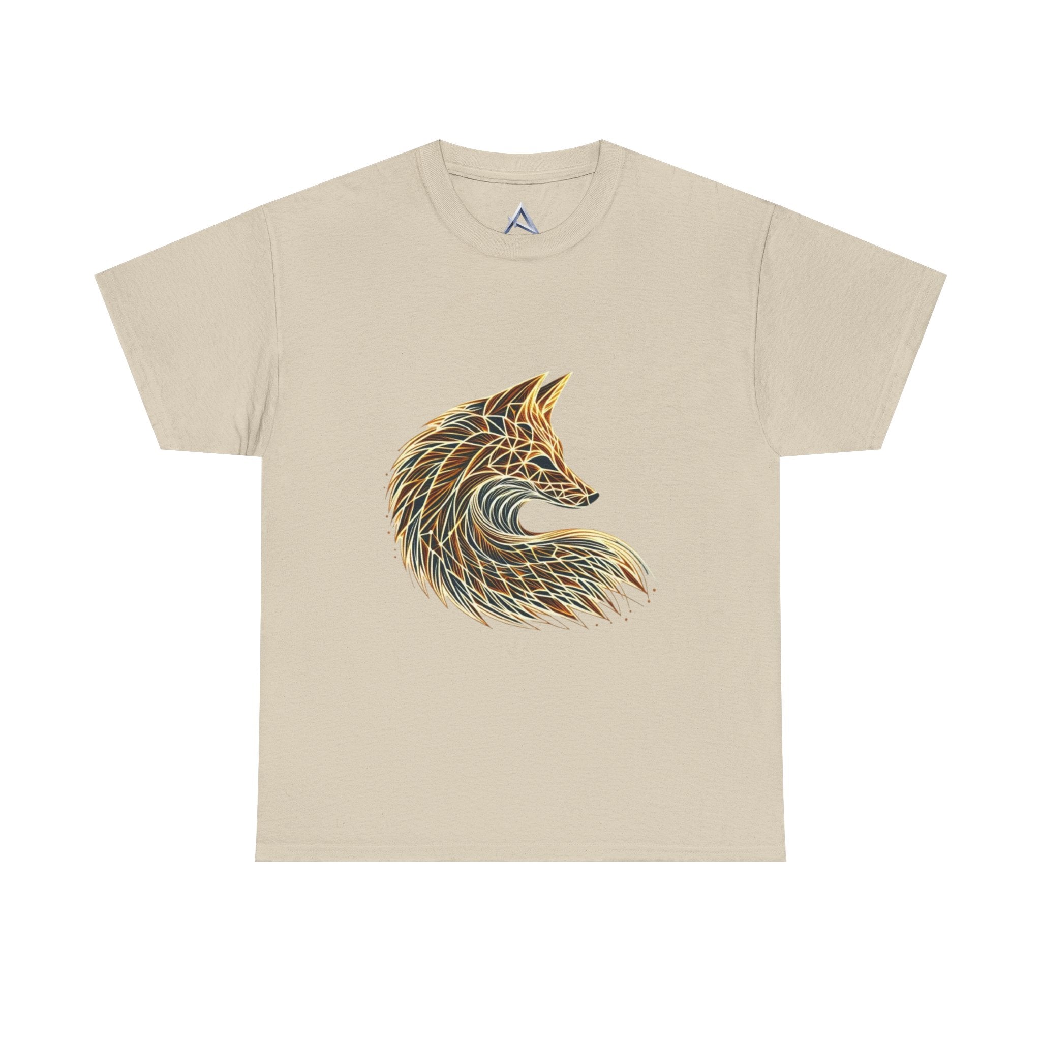 Natural Wolf Graphic Unisex Heavy Cotton Tee