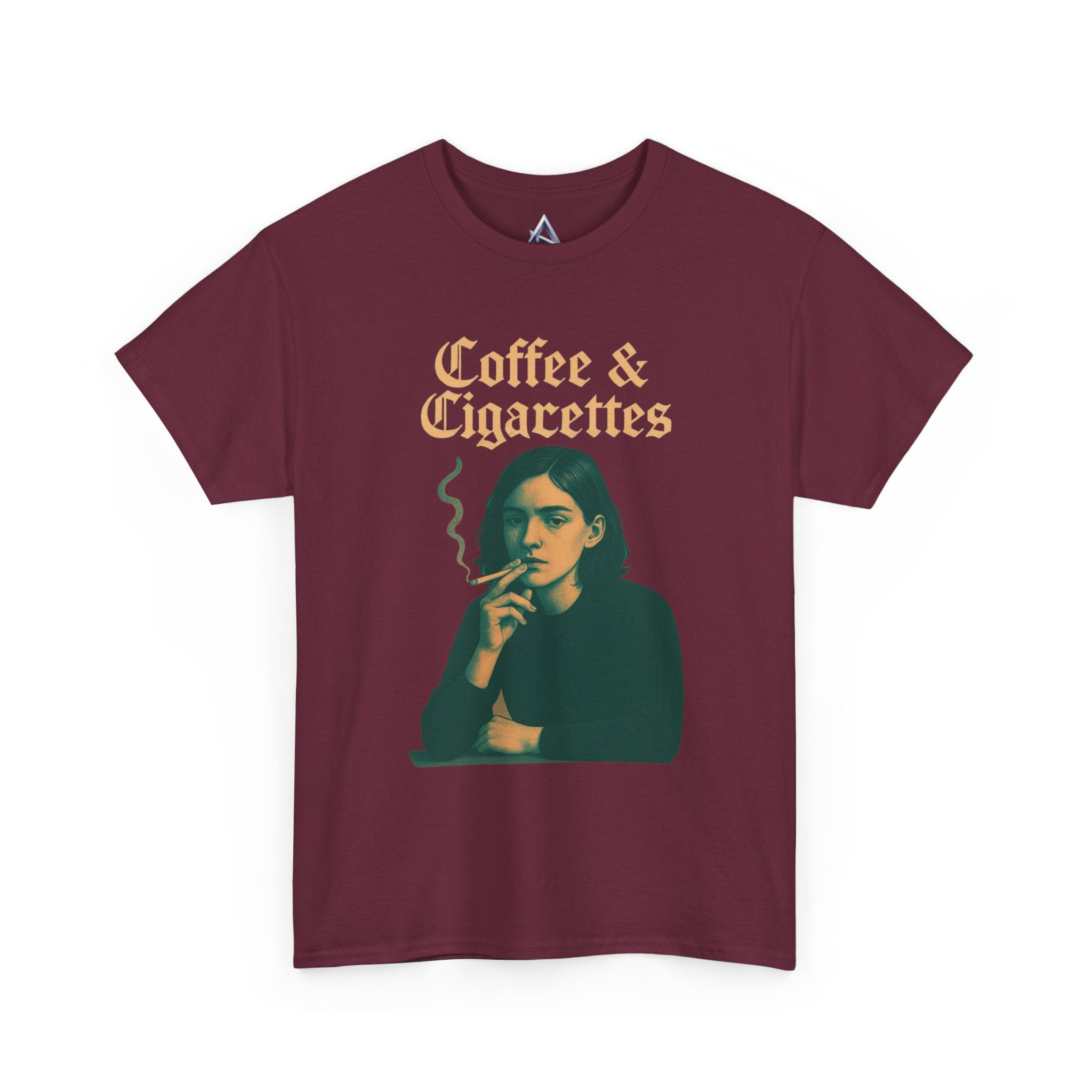 Chic Coffee & Cigarettes Heavy Cotton Tee