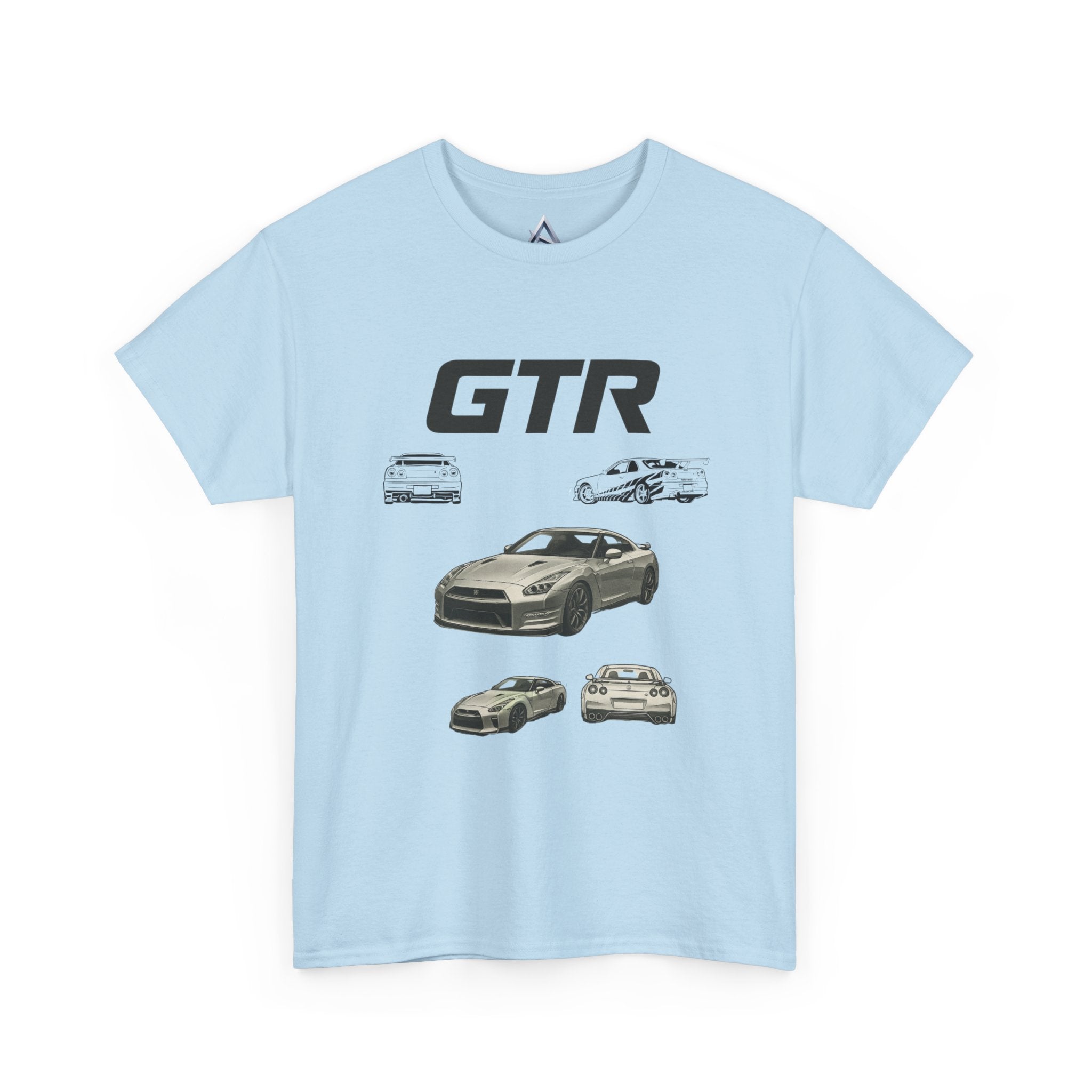 GTR Car Enthusiast Graphic Heavy Cotton Tee