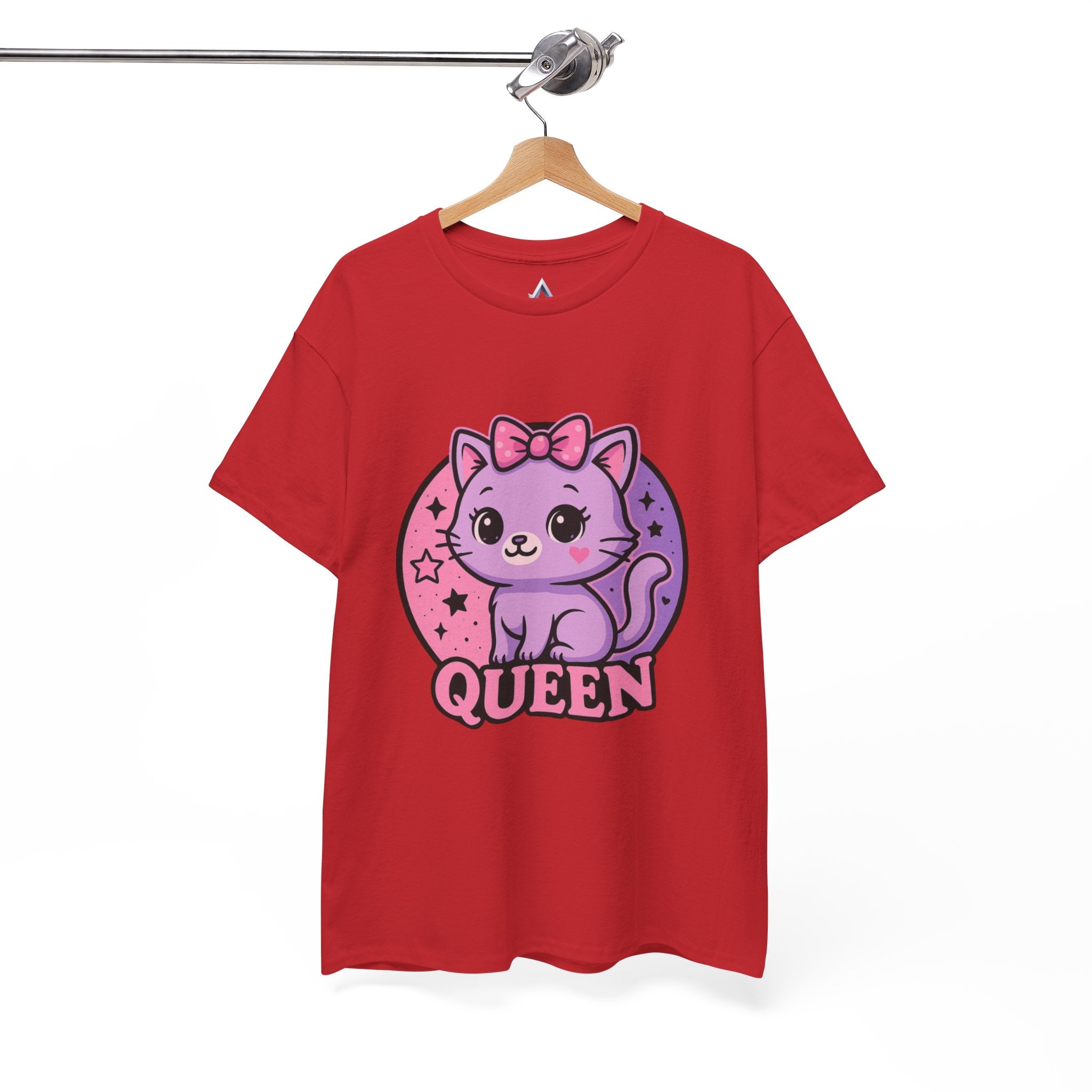 Cute Cat Queen Unisex Heavy Cotton Tee