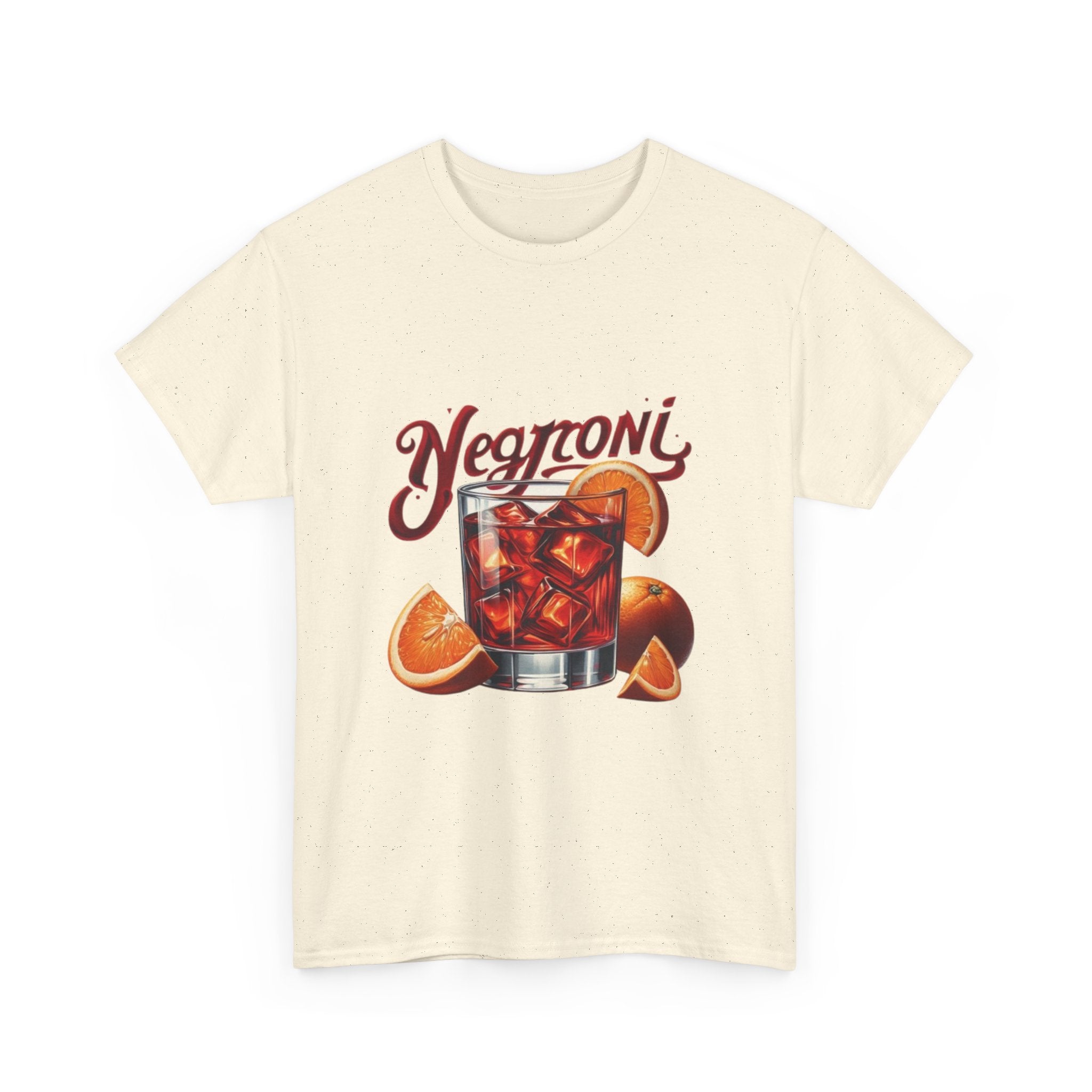 Negroni Cocktail Unisex Heavy Cotton Tee