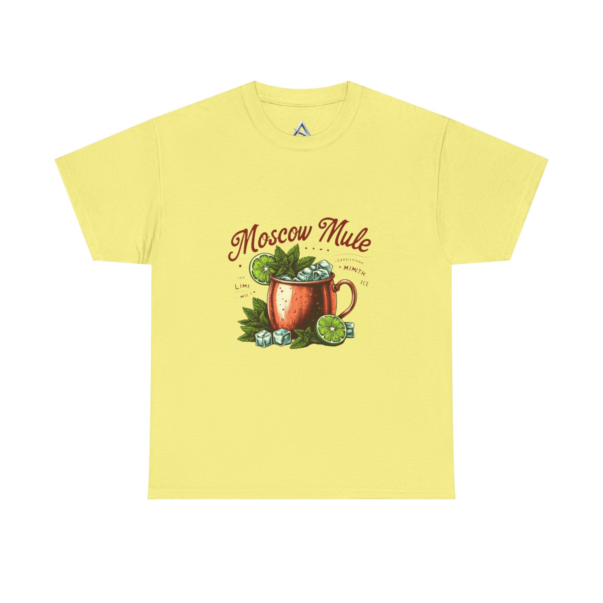 Moscow Mule Cocktail Unisex Heavy Cotton Tee