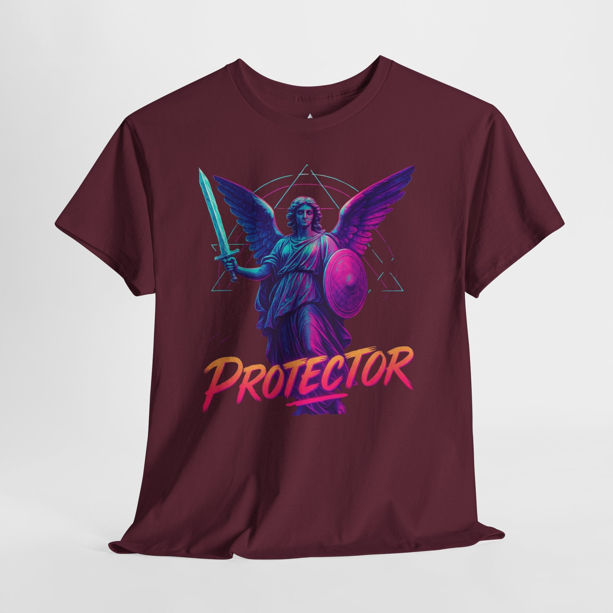 Vibrant Guardian Protector Graphic Heavy Cotton Tee