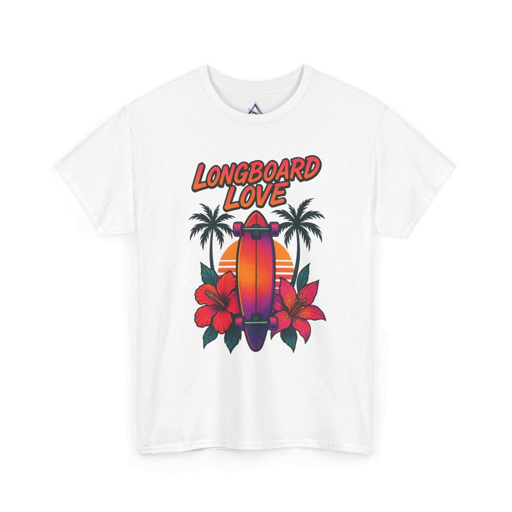 Longboard Love Unisex Heavy Cotton Tee