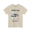 Sporty Car Graphic Heavy Cotton Tee