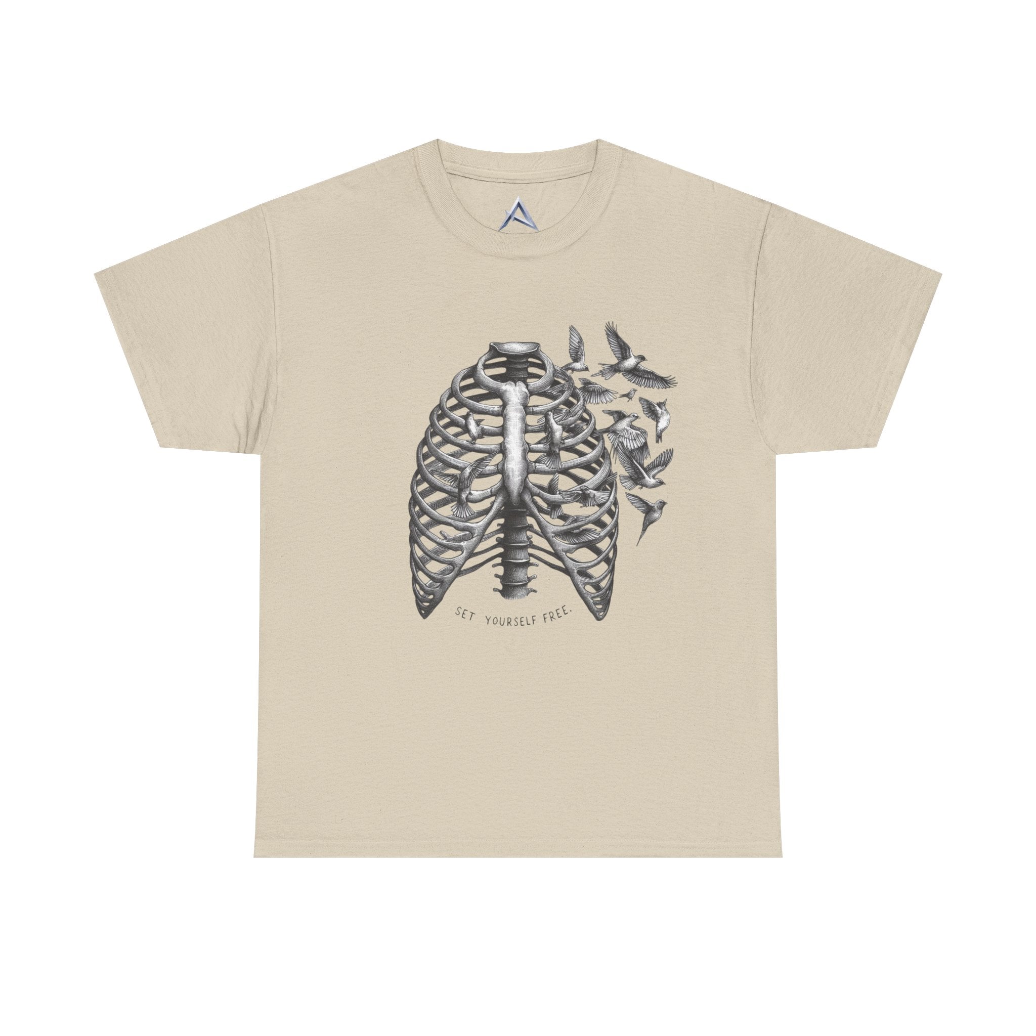Botanical Lungs Unisex Heavy Cotton Tee