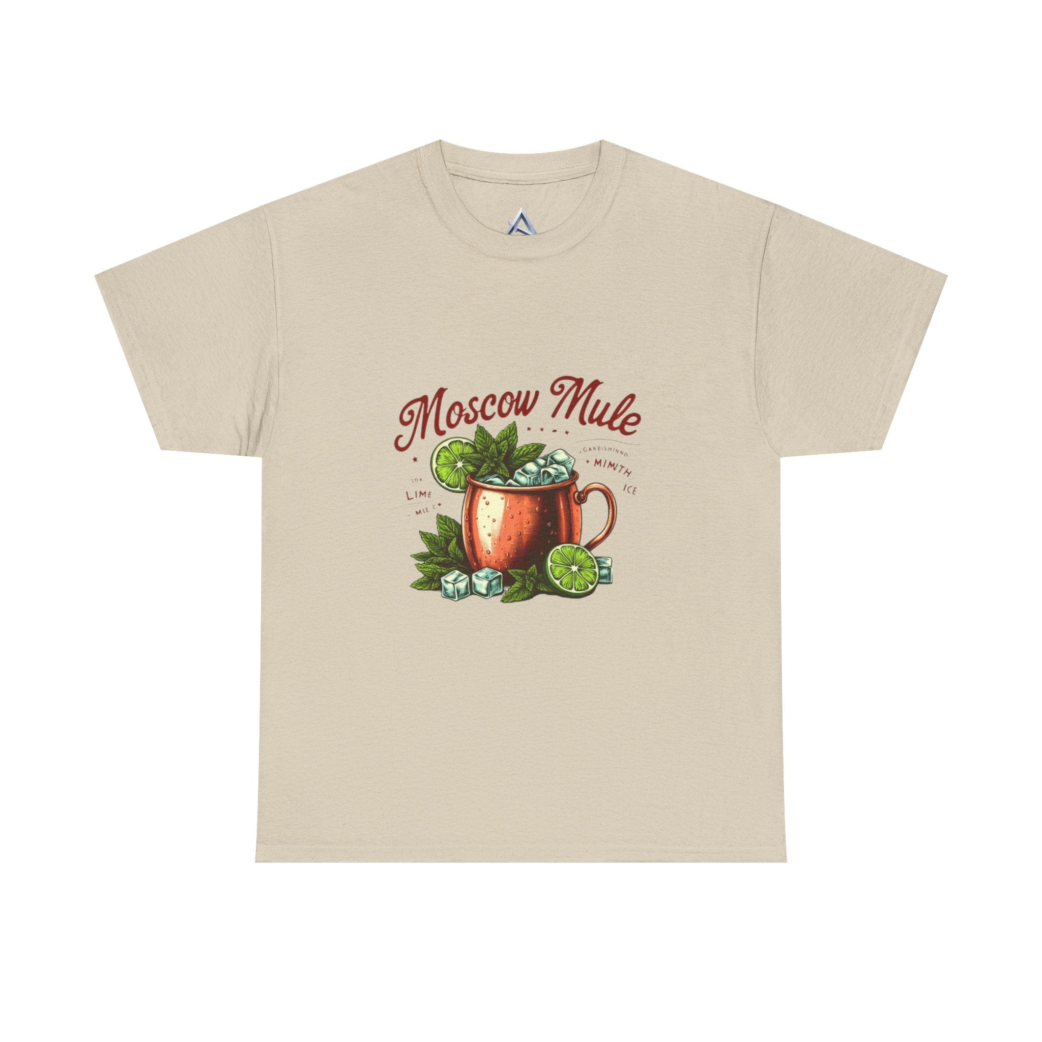 Moscow Mule Cocktail Unisex Heavy Cotton Tee