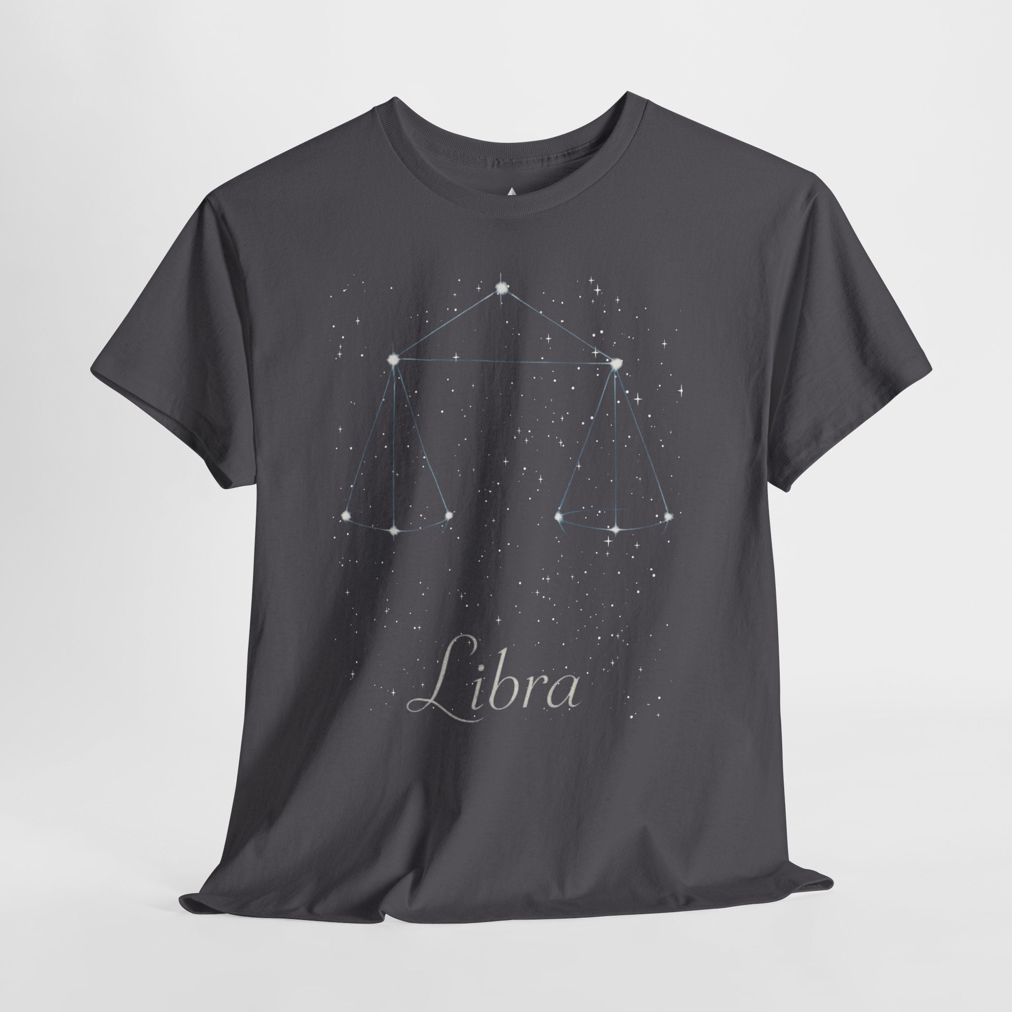 Libra Constellation Unisex Heavy Cotton Tee