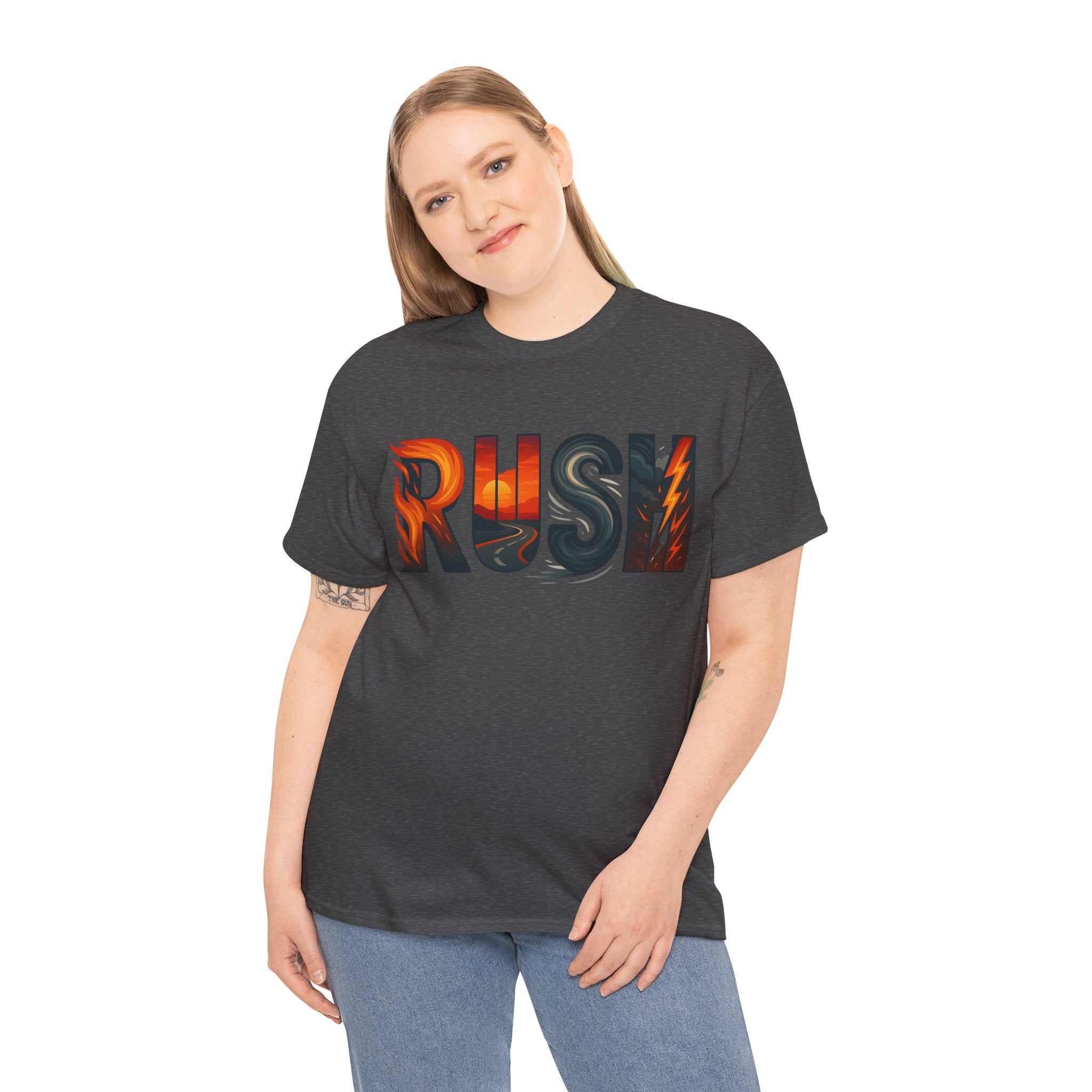 Rush Graphic Unisex Heavy Cotton Tee