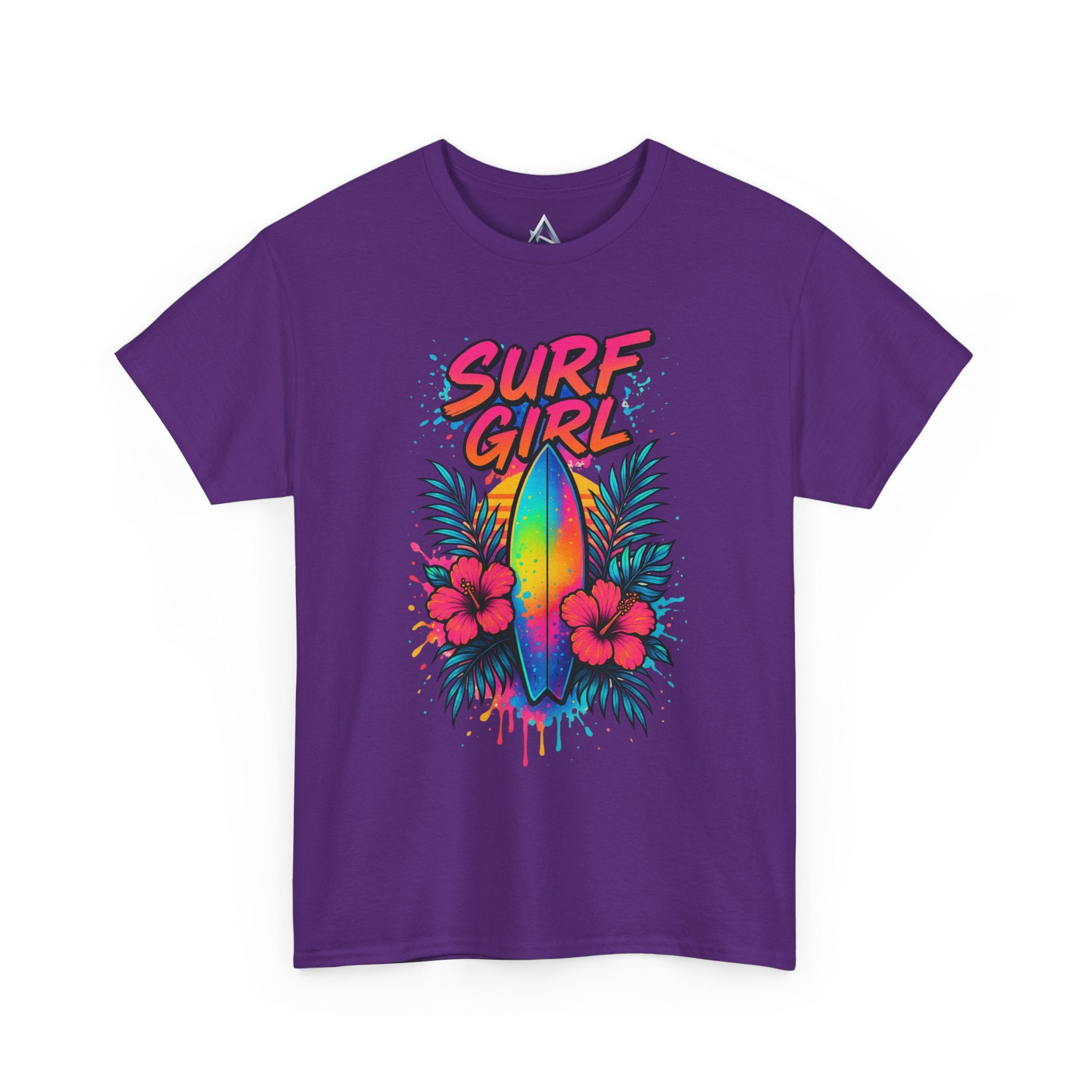 Surf Girl Vintage Heavy Cotton Tee